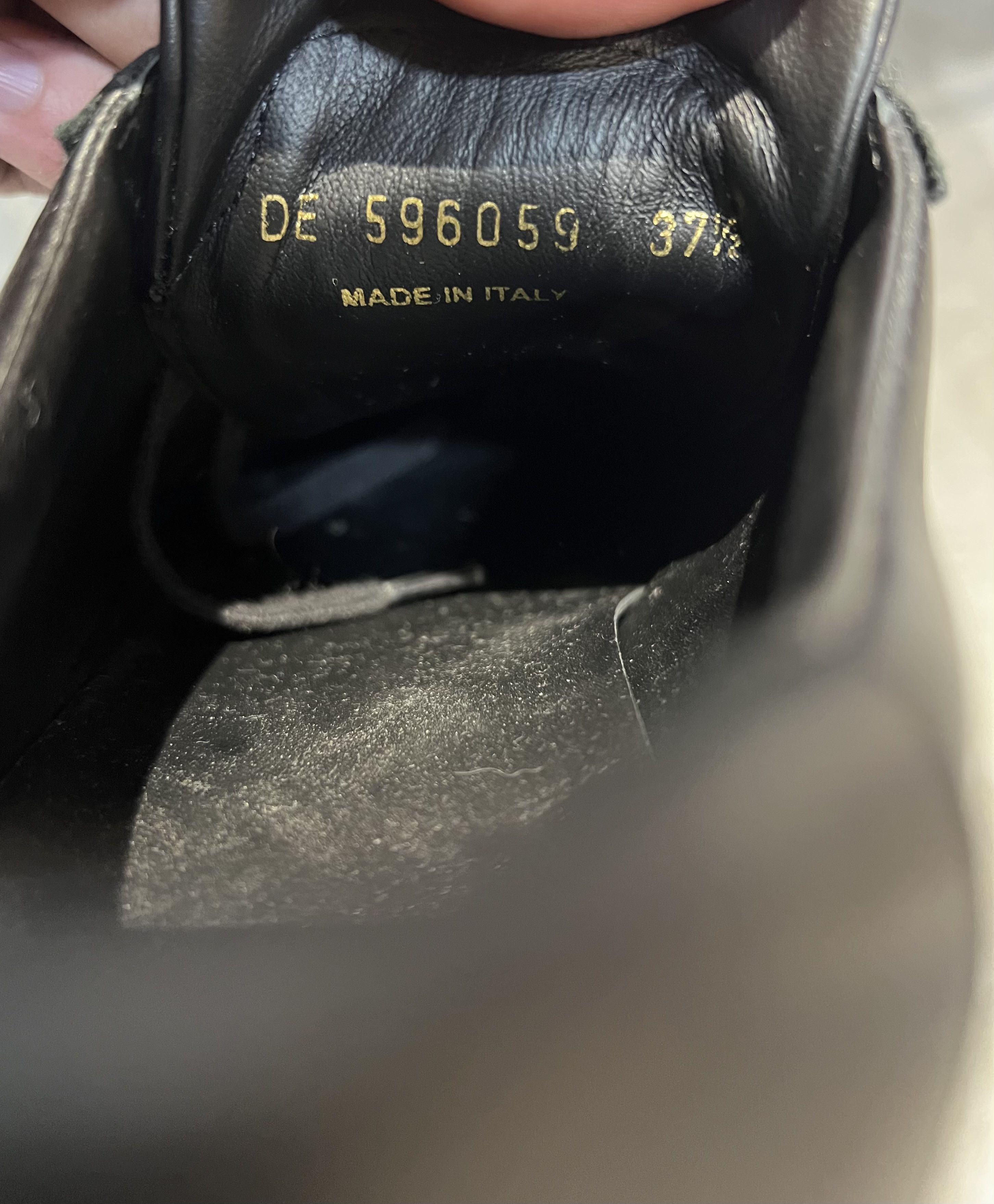 Saint Laurent Paris Saint Laurent Paris Andy Low Leather shoes Size US 7.5 / IT 37.5 - 12 Thumbnail