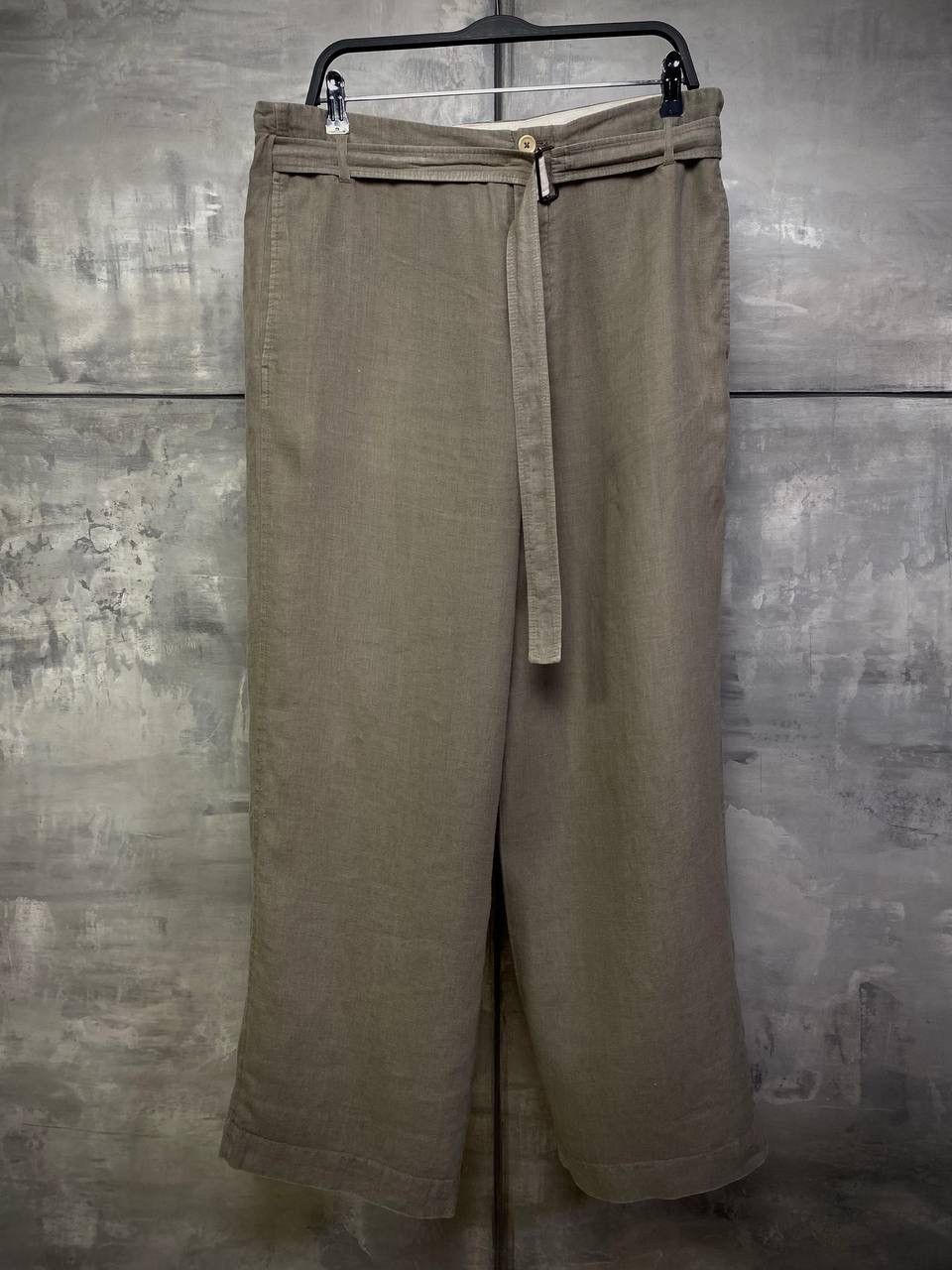 Ann Demeulemeester Hemp pants with belt M Size US 30 / EU 46 - 3 Thumbnail