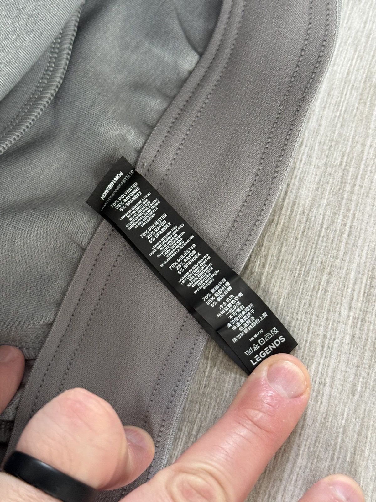 Other LEGENDS Hawthorne Tech Jogger 1.0 Medium Grey Heather Sz L Size US 36 / EU 52 - 8 Thumbnail
