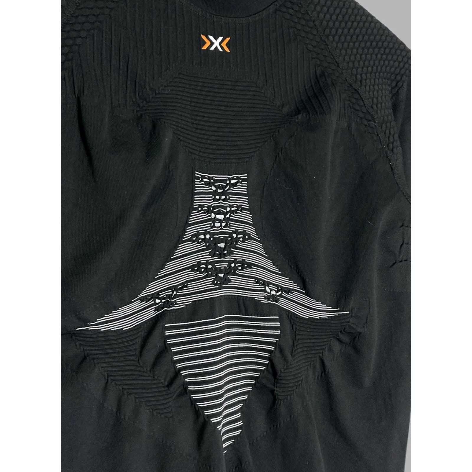 Vintage X-BIONIC Energizer 4.0 Women's Long Sleeve Compression Shirt XL Black Athletic Base Layer Sports Ski Hiking Cycling Womens Size XL / US 12-14 / IT 48-50 - 7 Thumbnail