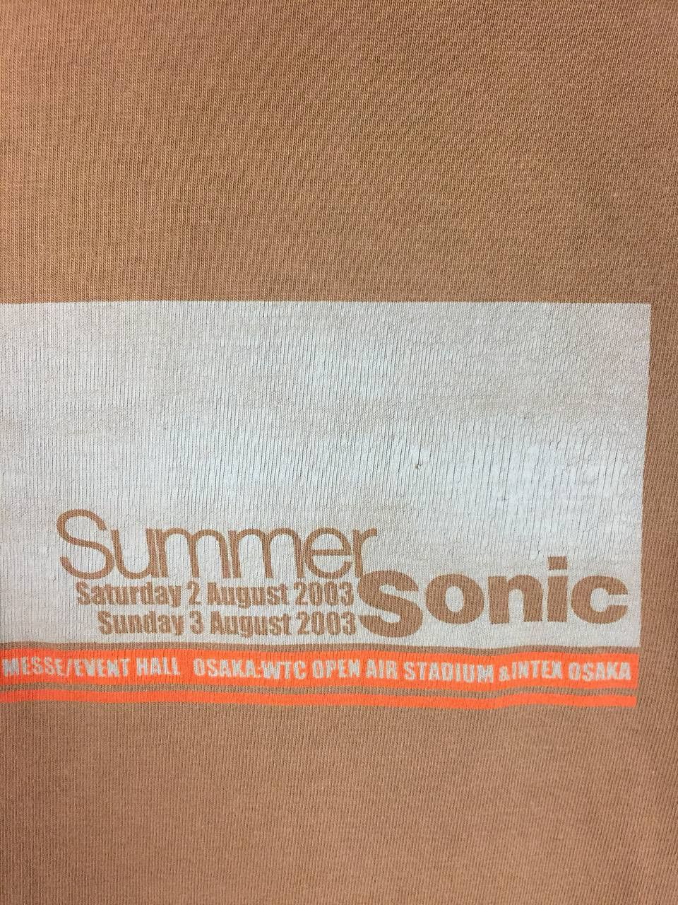 Hurley Vtg Hurley X Summer Sonic 2003 Tokyo Osaka Festival Tee Size US L / EU 52-54 / 3 - 4 Thumbnail