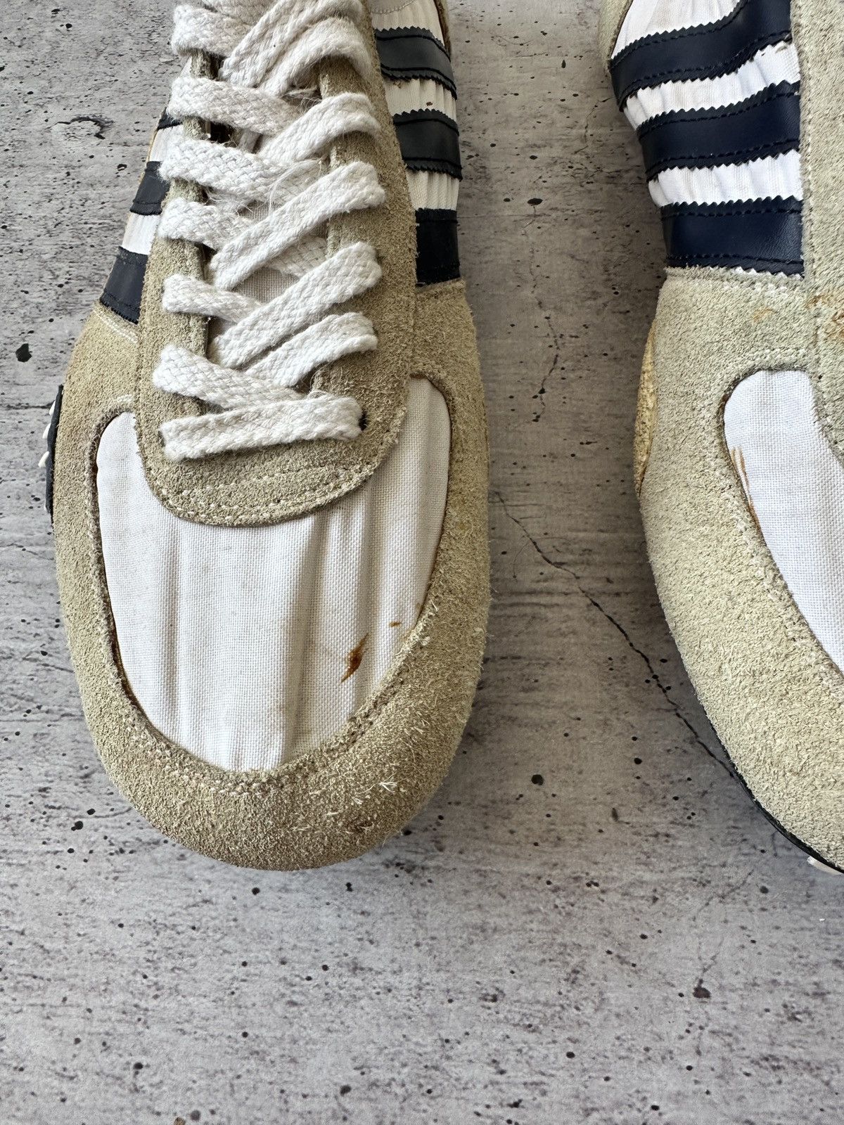 Adidas Rare Vintage 80s Adidas Adistar Sprint Spikes 11.5 US Size US 11.5 / EU 44-45 - 5 Thumbnail