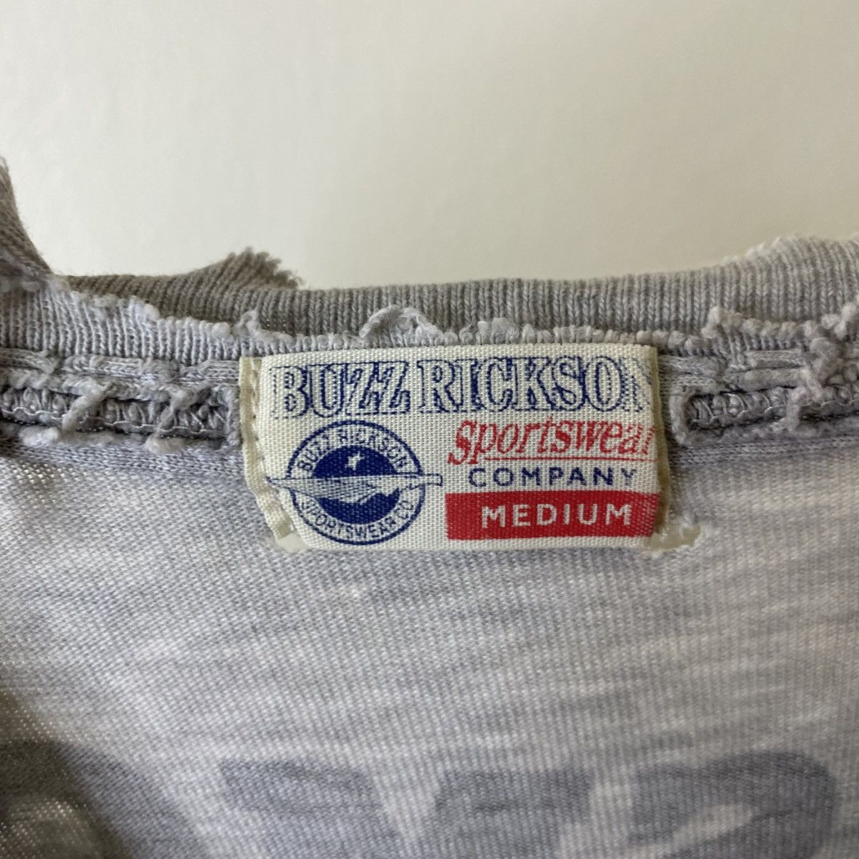 Buzz Rickson's United States Marines Corps USMC Distressed LS T Shirt Size US M / EU 48-50 / 2 - 4 Thumbnail