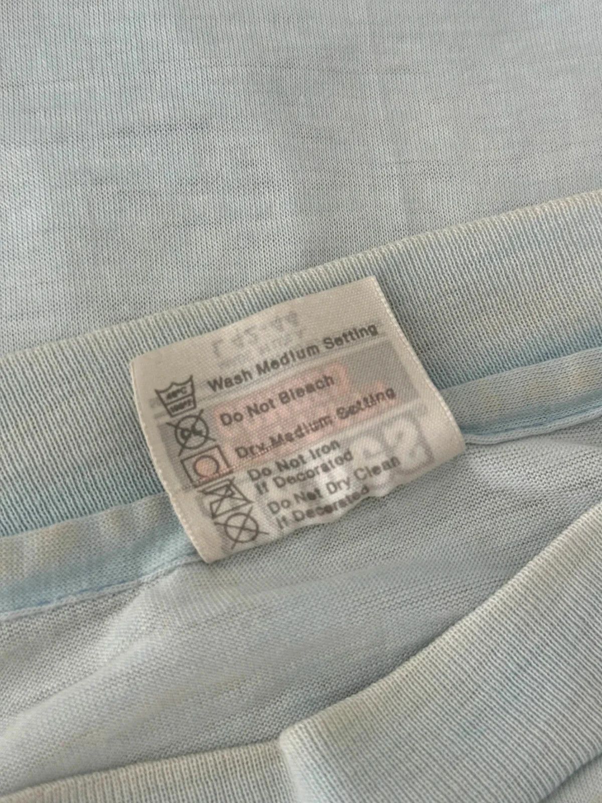 Vintage Vintage 80's "Moonshiners" Single Stitch Light Blue T-Shirt Size US L / EU 52-54 / 3 - 9 Thumbnail