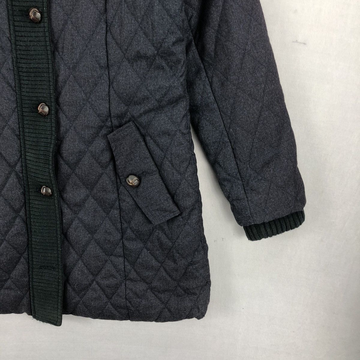 Vintage Vintage Japanese Brand Zipper Quilted Jacket Size M / US 6-8 / IT 42-44 - 3 Thumbnail