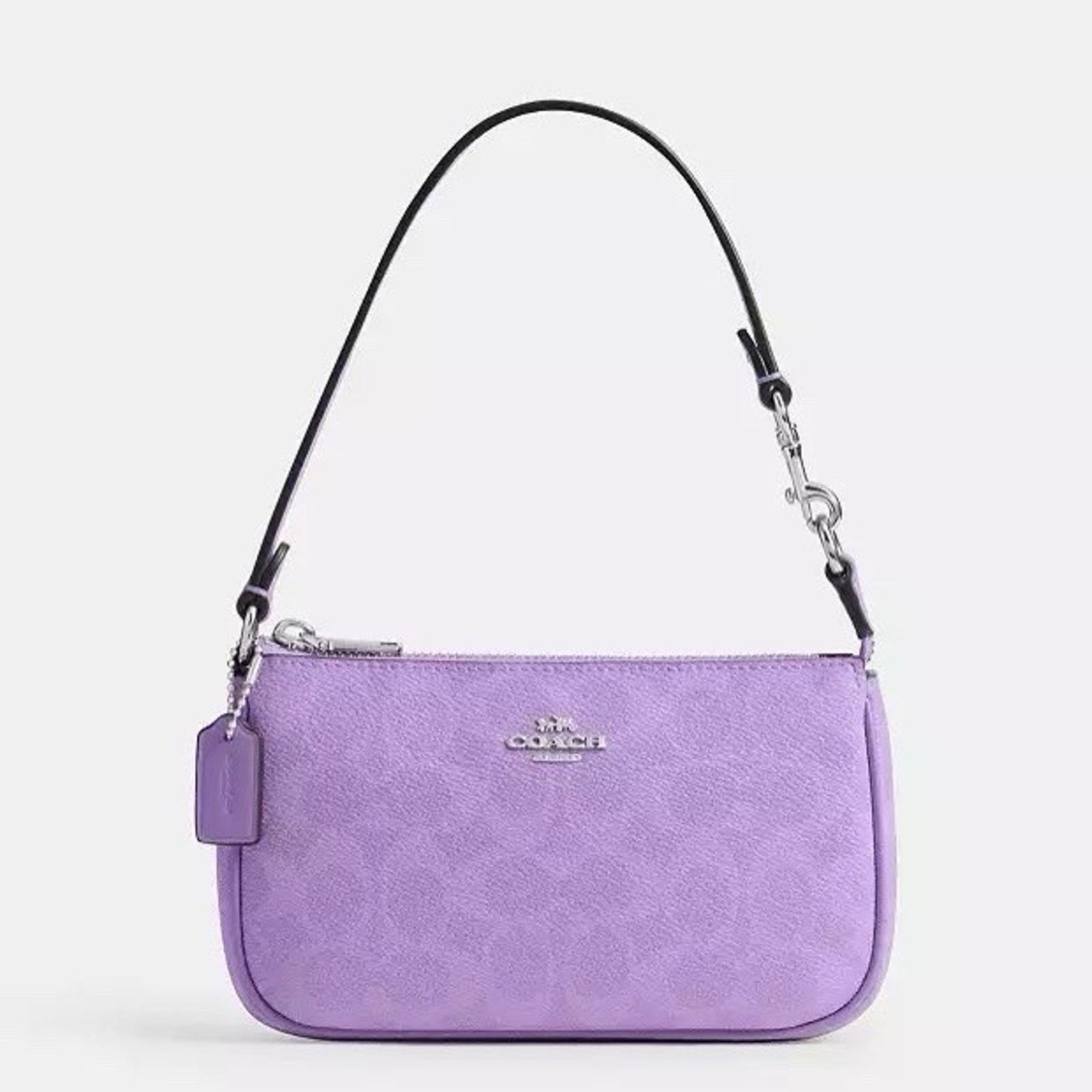 Coach NWT Coach Nolita 19 In Signature Canvas CW426 Silver/Iris Size ONE SIZE - 5 Thumbnail