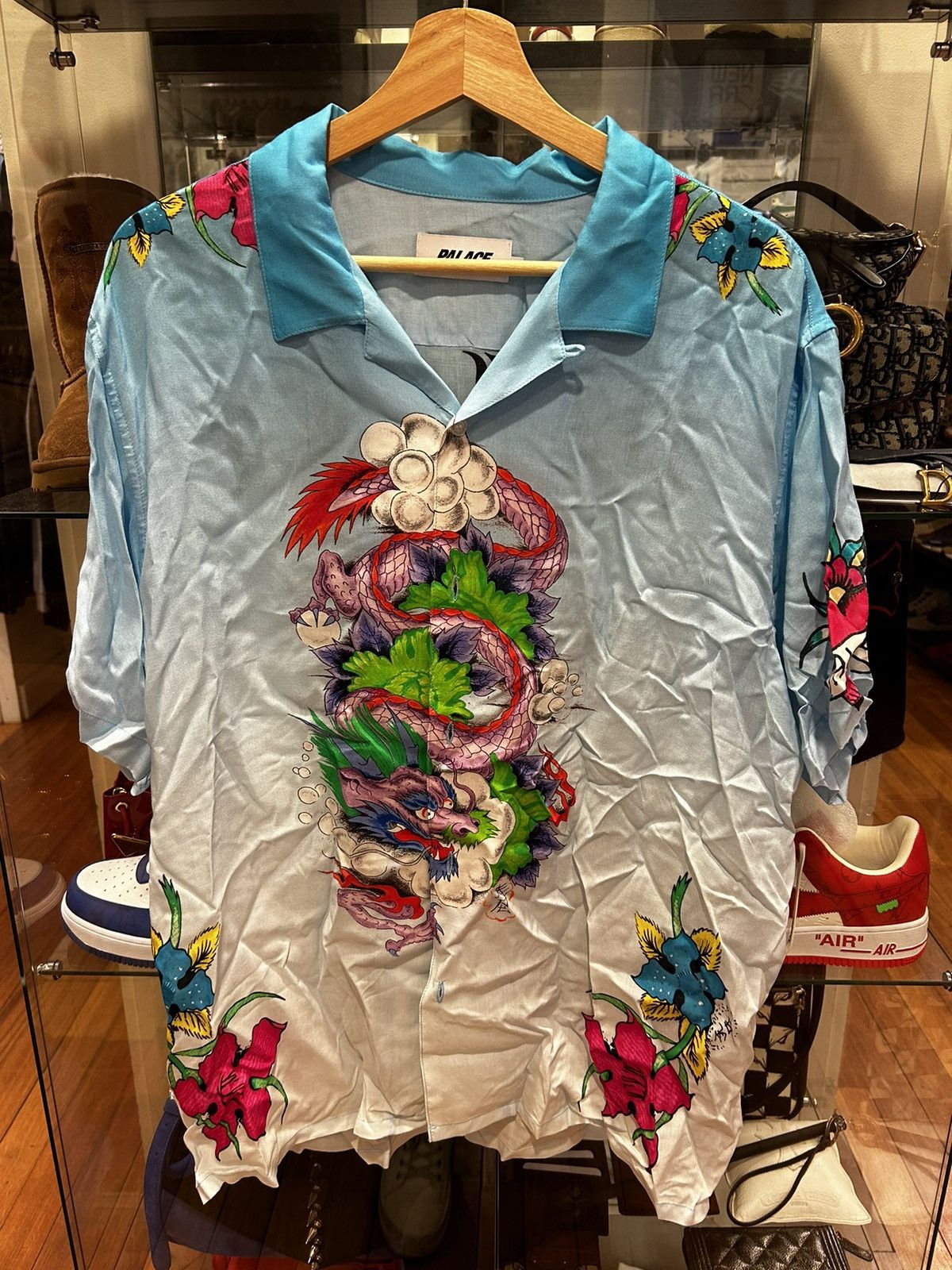 Palace Palace Inky Button Up Shirt Size US XL / EU 56 / 4 - 1 Thumbnail