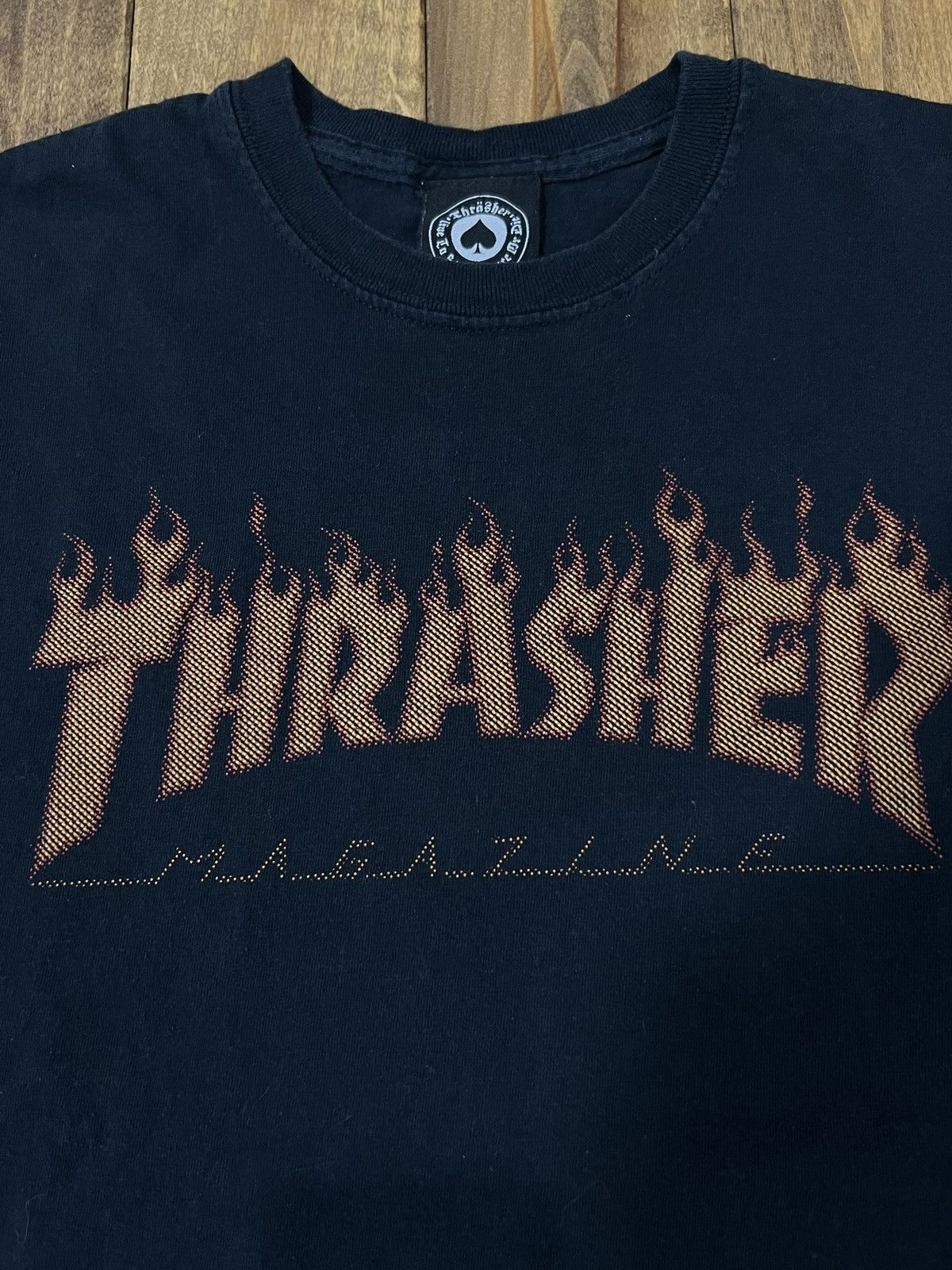Thrasher × Vintage Vintage custom Thrasher tee Size US M / EU 48-50 / 2 - 4 Thumbnail