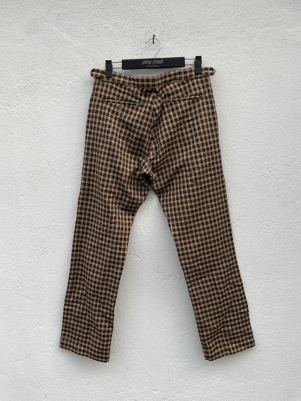 Comme des Garcons × Comme des Garcons Homme × Comme des Garcons Homme Plus Vintage Comme Des Garcons Homme Plus Checked Pants Size US 32 / EU 48 - 6 Thumbnail