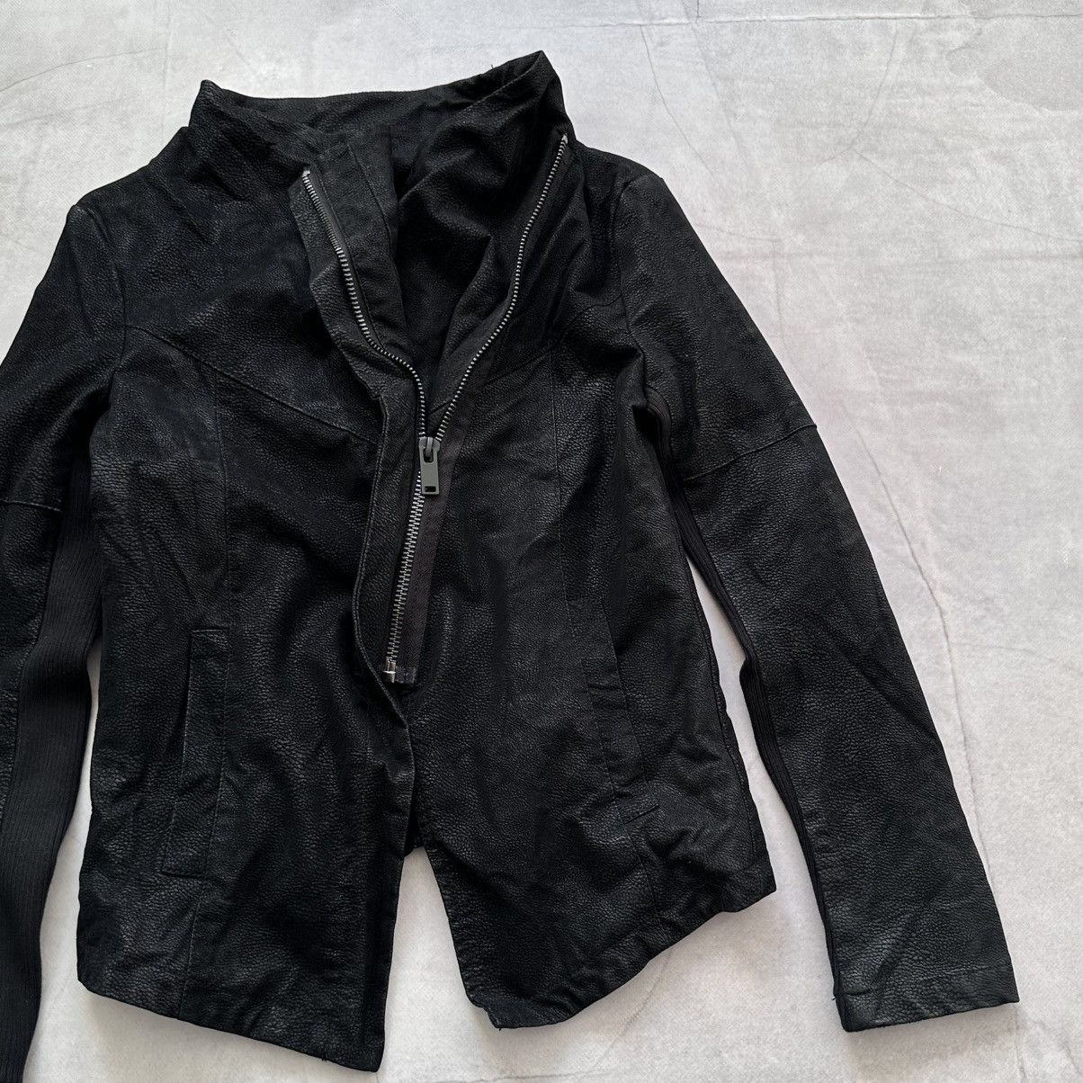 Hysteric Glamour × Undercover Gothic Biker Jacket Side Zip Punk Demeulemeester Vibe Size S / US 4 / IT 40 - 2 Thumbnail