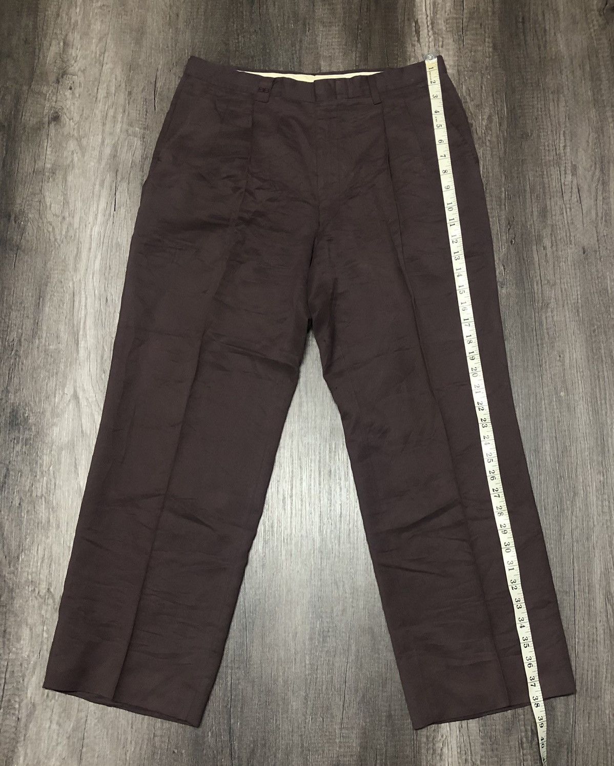 Balenciaga Vintage Balenciaga E300 875-013 Smart Casual Pant Size US 32 / EU 48 - 2 Thumbnail