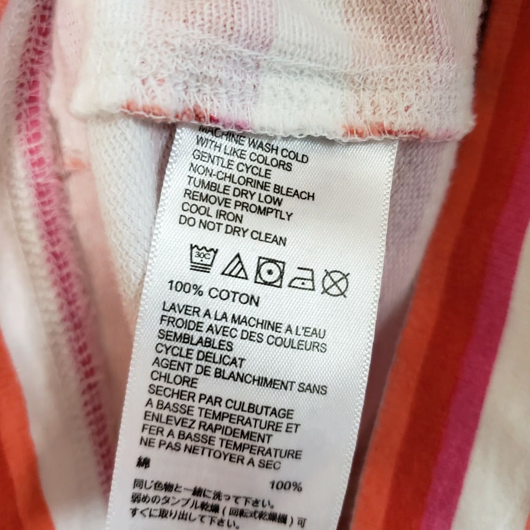 Tommy Bahama Tommy Bahama Womens Full Zip Sweatshirt XS Red White Striped Cotton Sweatshirt Womens XS Red Striped Cotton Zip Full Zip Size XS / US 0-2 / IT 36-38 - 6 Thumbnail