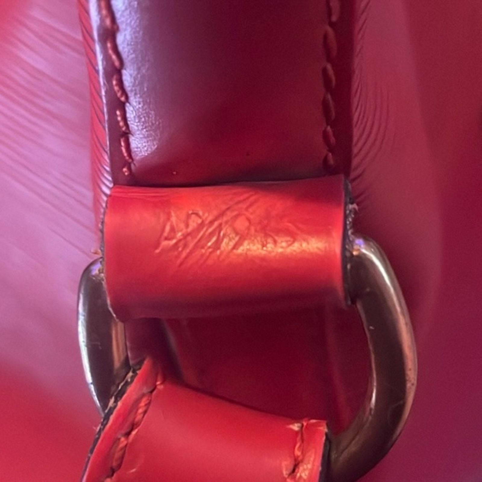 Louis Vuitton Louis Vuitton Petite Noe Red Epi Bucket Bag Size ONE SIZE - 15 Thumbnail