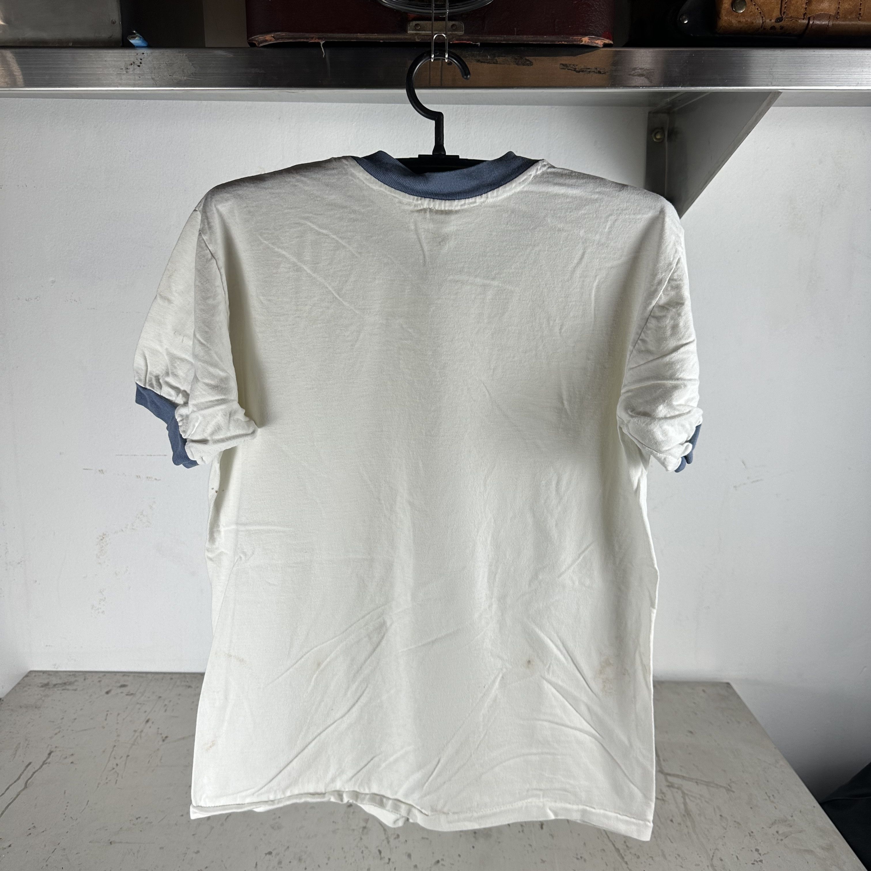Vintage ​Vintage US Naval Academy Ringer T-shirt Size US L / EU 52-54 / 3 - 3 Thumbnail