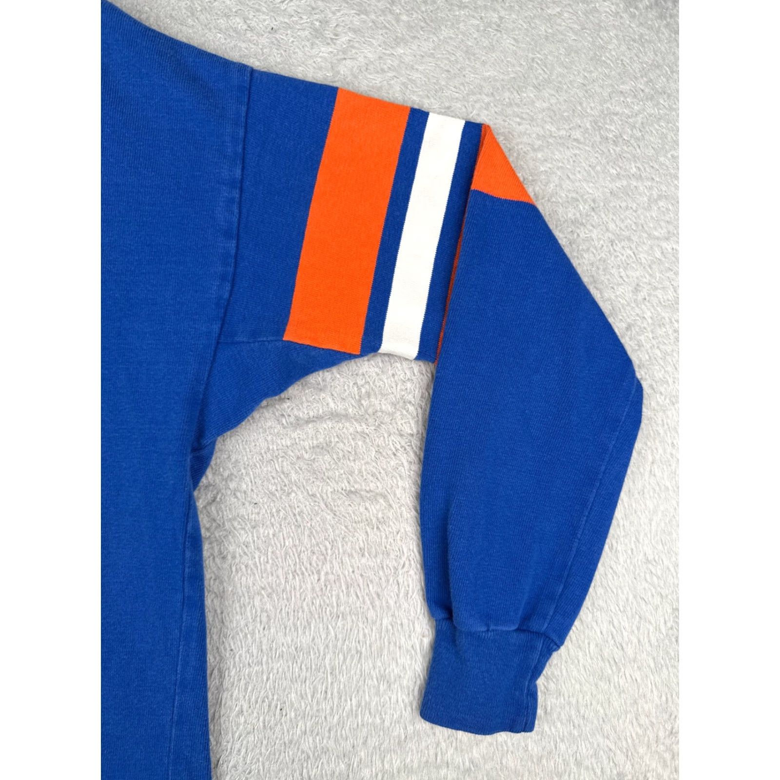 Vintage VINTAGE Rugged Wear Broncos Polo Shirt Mens Small Blue NFL Cotton Long Sleeve Rugby Football Shirt - 90s Classic Preppy Mens Polo Size US S / EU 44-46 / 1 - 2 Thumbnail