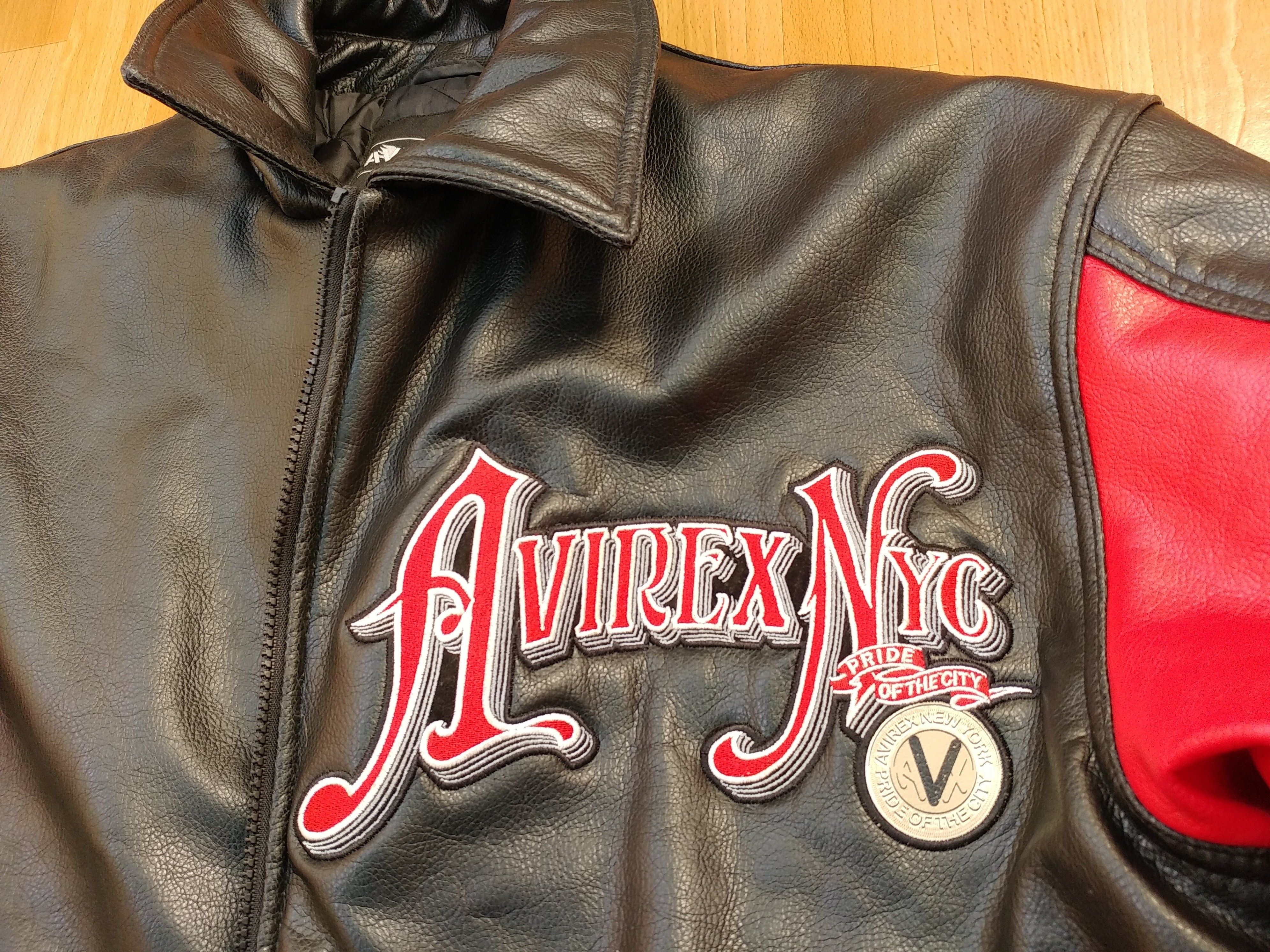 Avirex AVIREX faux leather jacket, NYC 75 New York City, vintage S Size US S / EU 44-46 / 1 - 6 Thumbnail