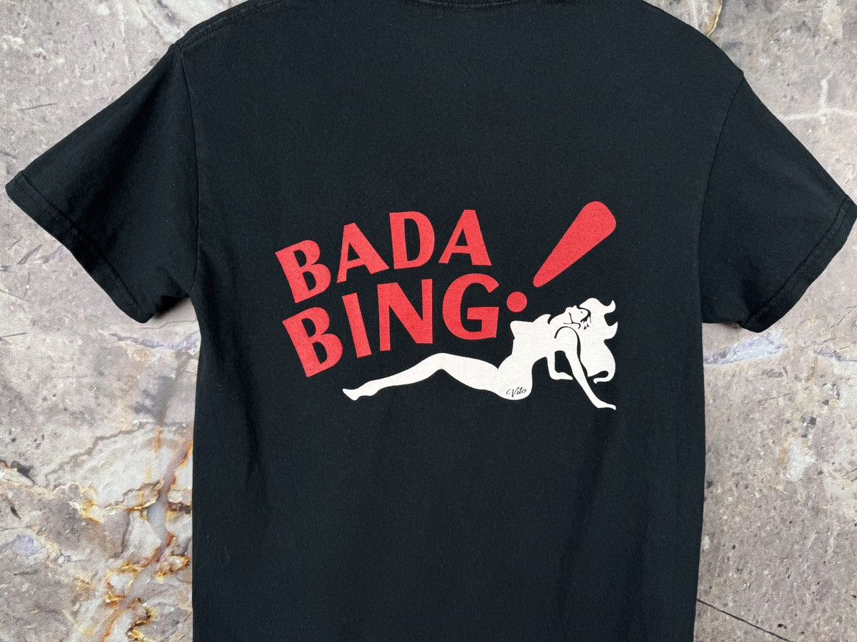 Gildan The Sopranos T-Shirt Bada Bing HBO TV Series Movie Size S Size US S / EU 44-46 / 1 - 12 Thumbnail