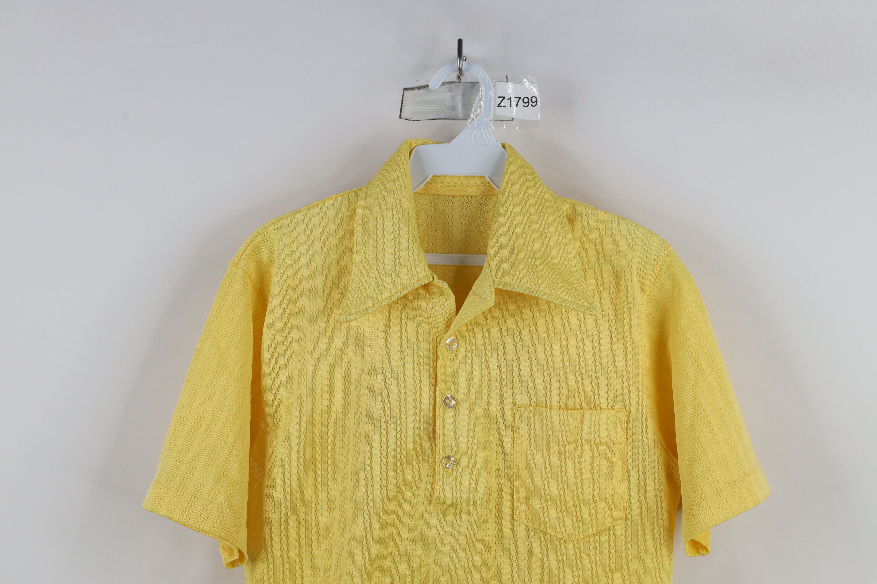 Vintage Vintage 60s 70s Streetwear Striped Knit Collared Polo Shirt Size US S / EU 44-46 / 1 - 2 Thumbnail