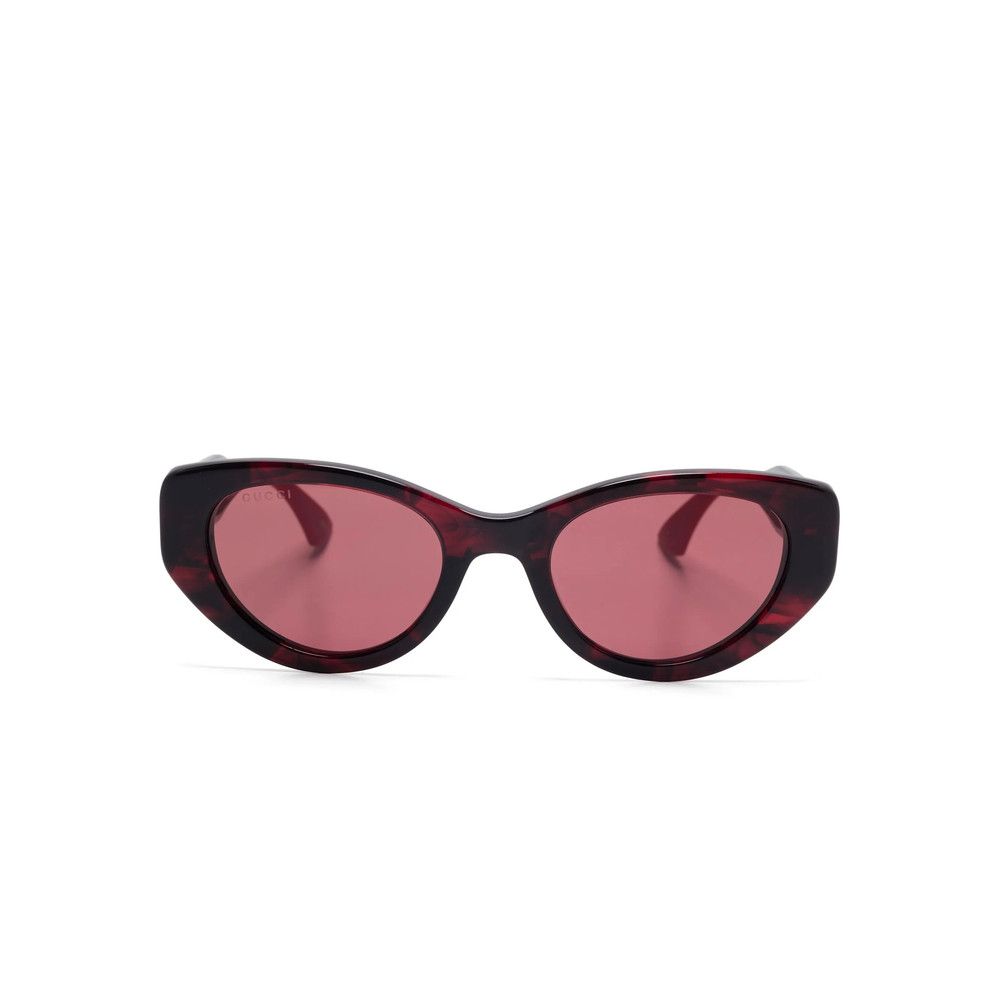 Gucci Gucci BROWN Sunglasses Size ONE SIZE - 1 Thumbnail