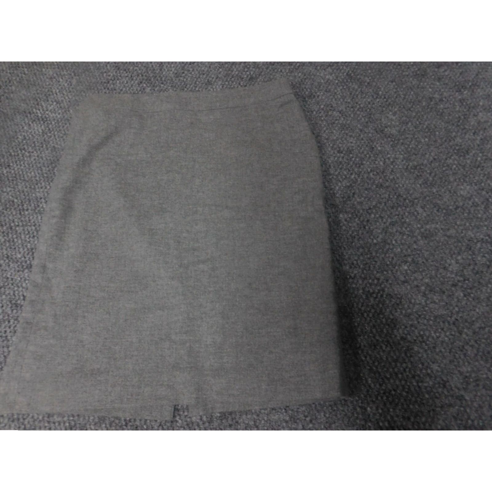 Banana Republic Banana Republic Skirt Womens 0 Gray A-Line Wool Stretch Zip Short Casual Daywear 90s? Size 25" / US 0 / IT 36 - 3 Thumbnail