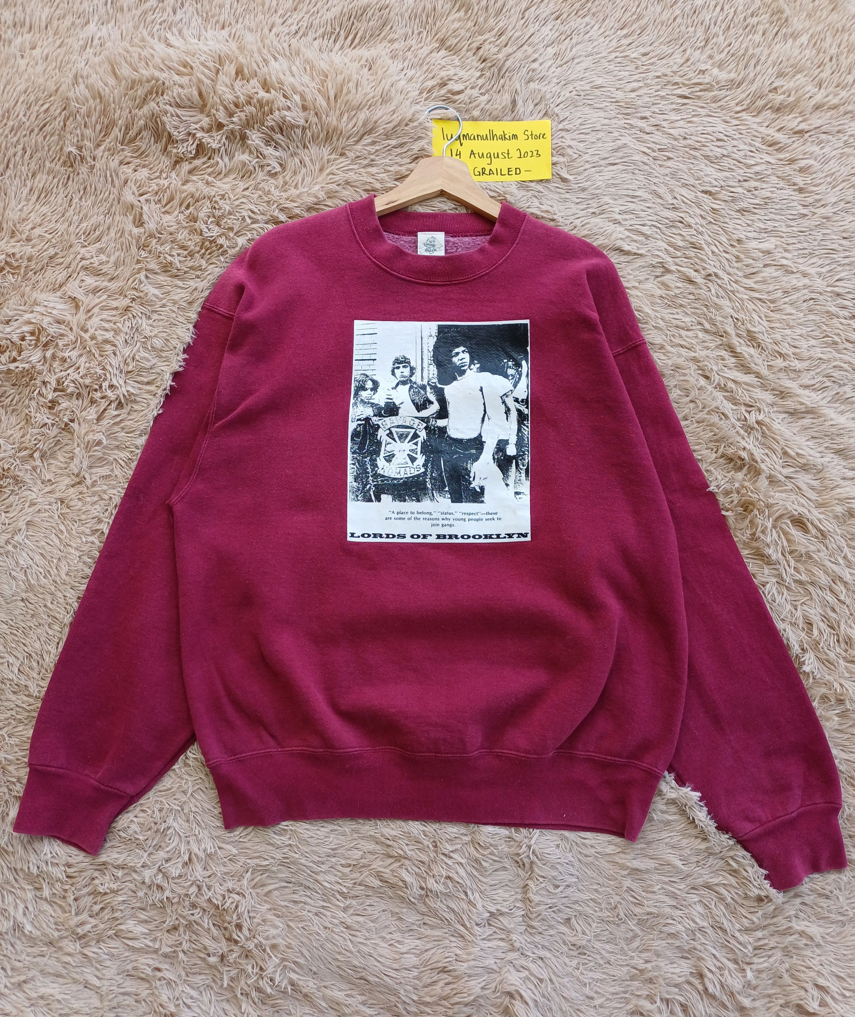 LORDZ OF BROOKLYN バンド Tシャツ ブラック Lordz Of Brooklyn | Grailed