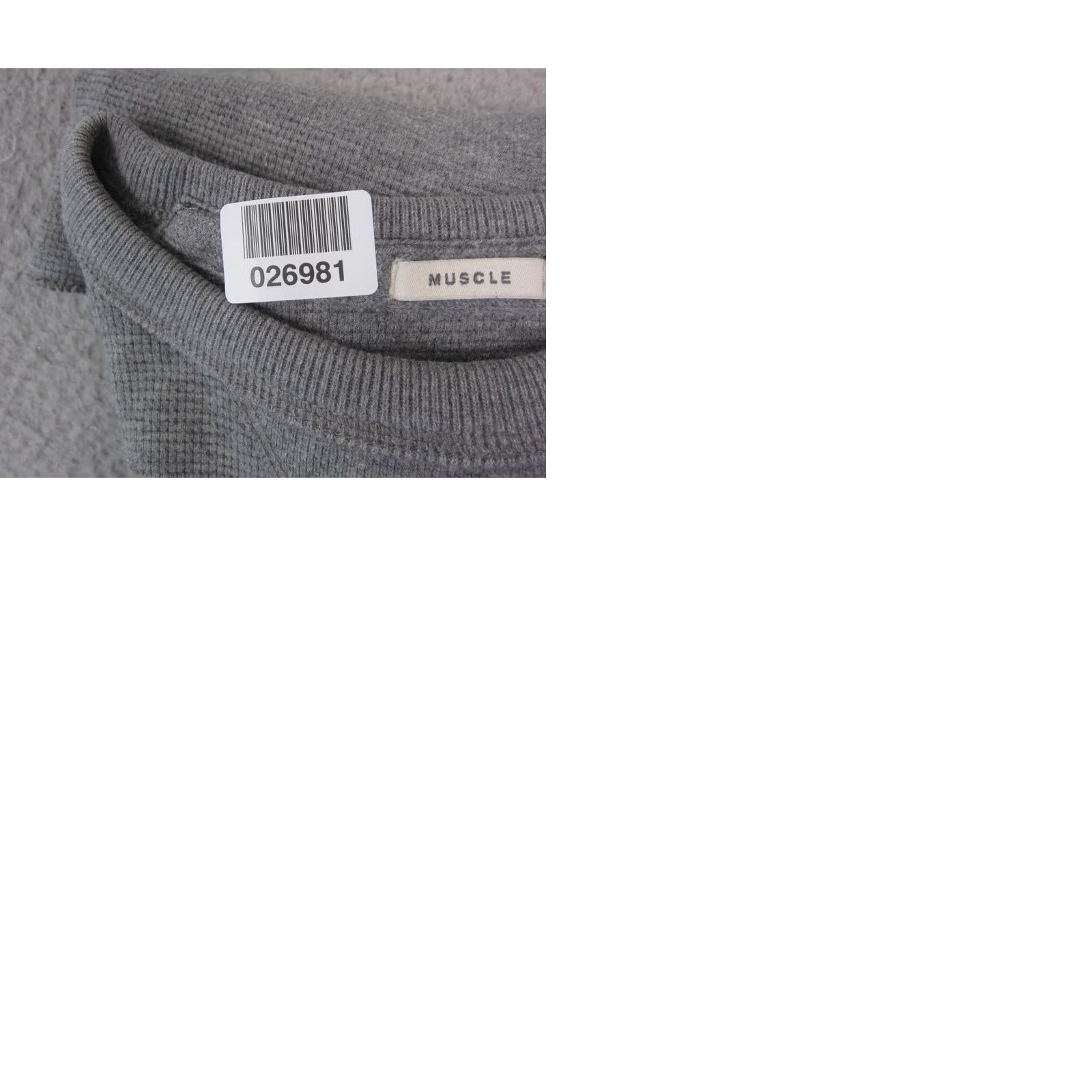 Abercrombie & Fitch VINTAGE Abercrombie & Fitch Shirt Mens Large Gray Thermal Muscle Waffle Knit 90s Size US L / EU 52-54 / 3 - 9 Thumbnail