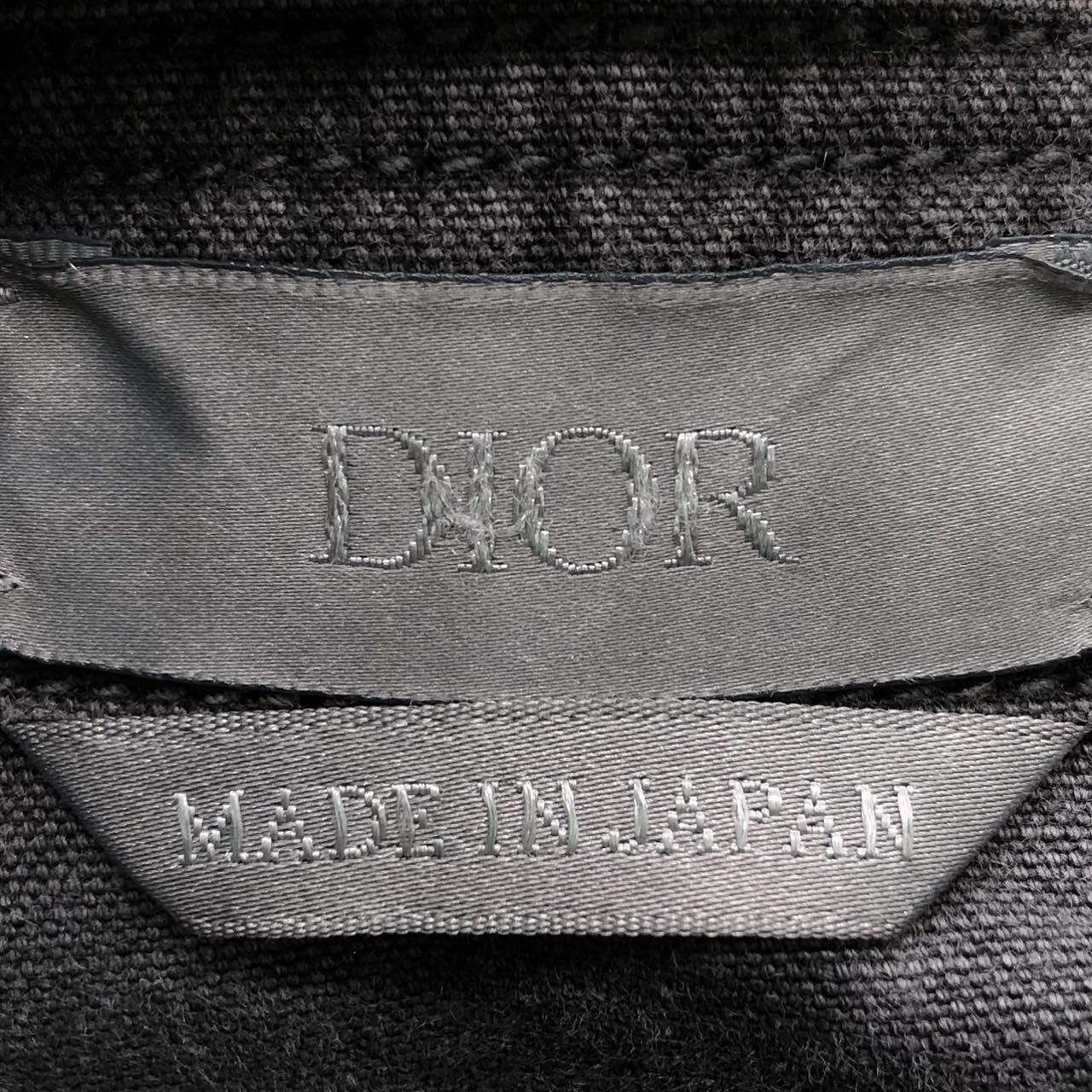 Dior Dior, Solid Color Logo Patch Long Sleeve Shirt K26WX Size M / US 6-8 / IT 42-44 - 5 Thumbnail