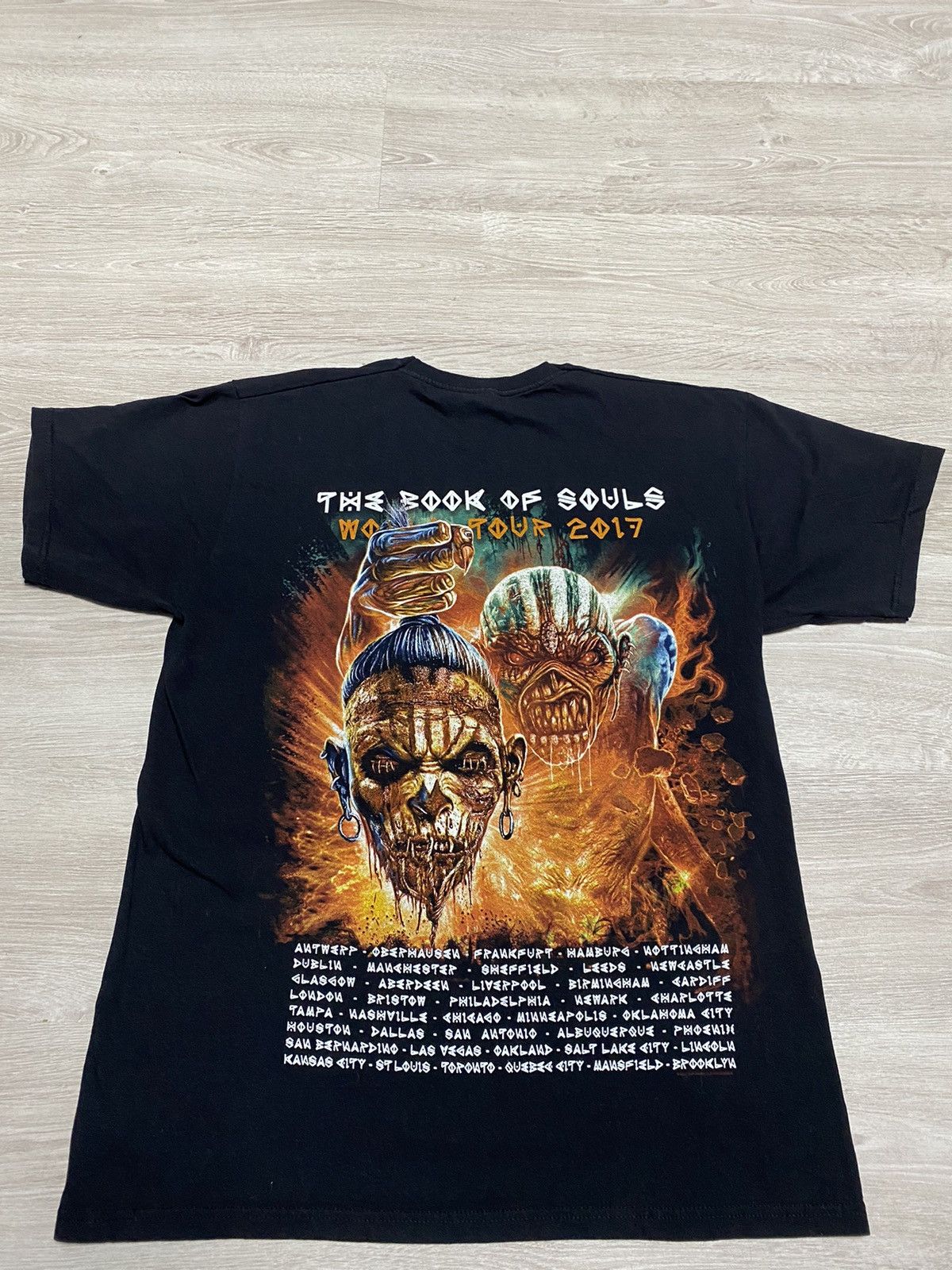 Iron Maiden Iron Maiden World tour 2017 The book of souls size M Size US M / EU 48-50 / 2 - 2 Thumbnail