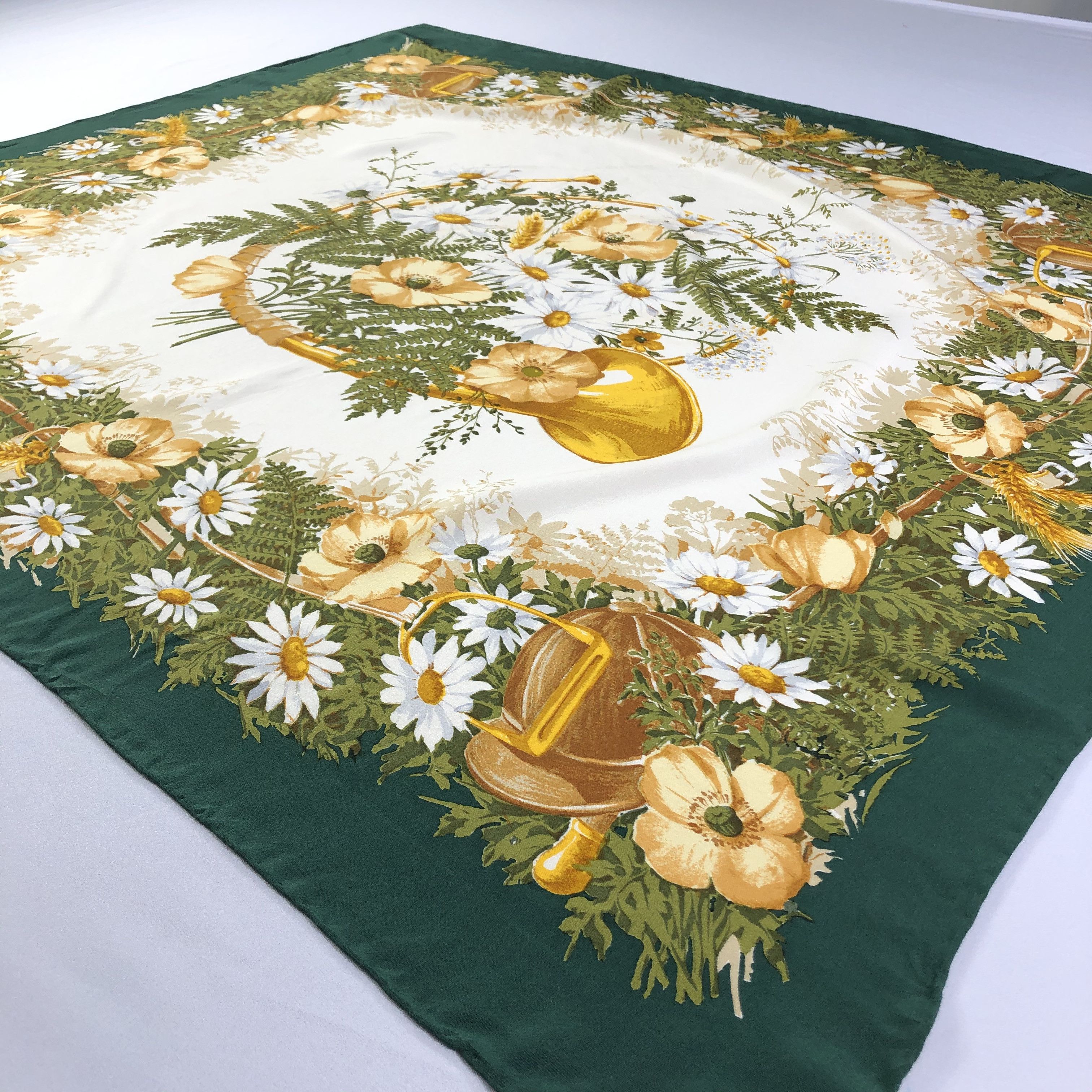 Vintage Vintage Silk Scarf Size ONE SIZE - 4 Thumbnail