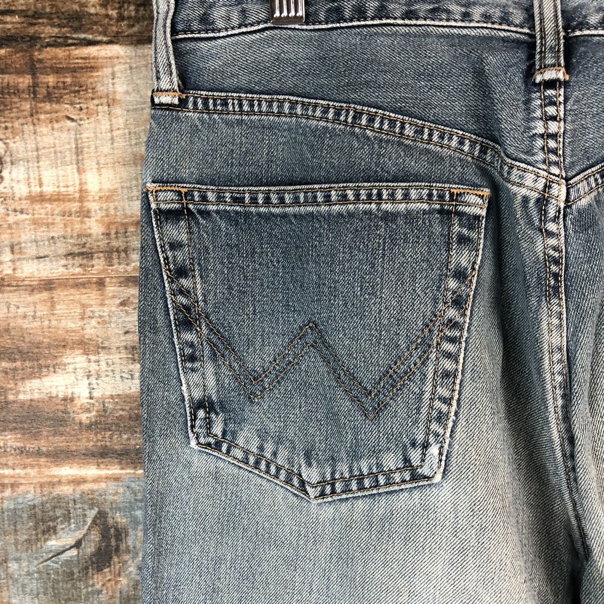 Edwin DL Edwin 604 Blue Distressed Denim Pants #C177 Size US 31 - 17 Thumbnail