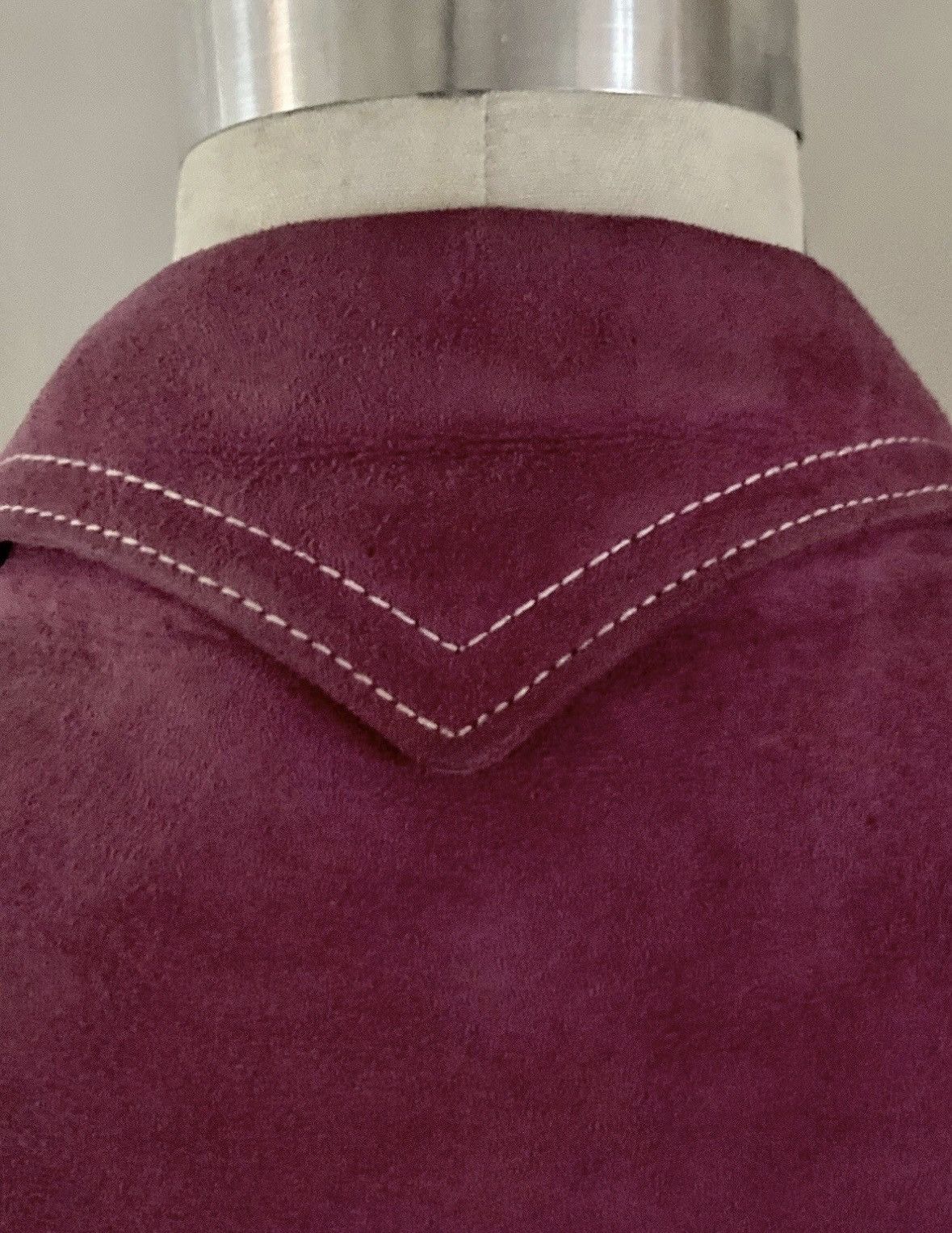 Other 1970’s Hot Pink Suede Coat Size S / US 4 / IT 40 - 3 Thumbnail