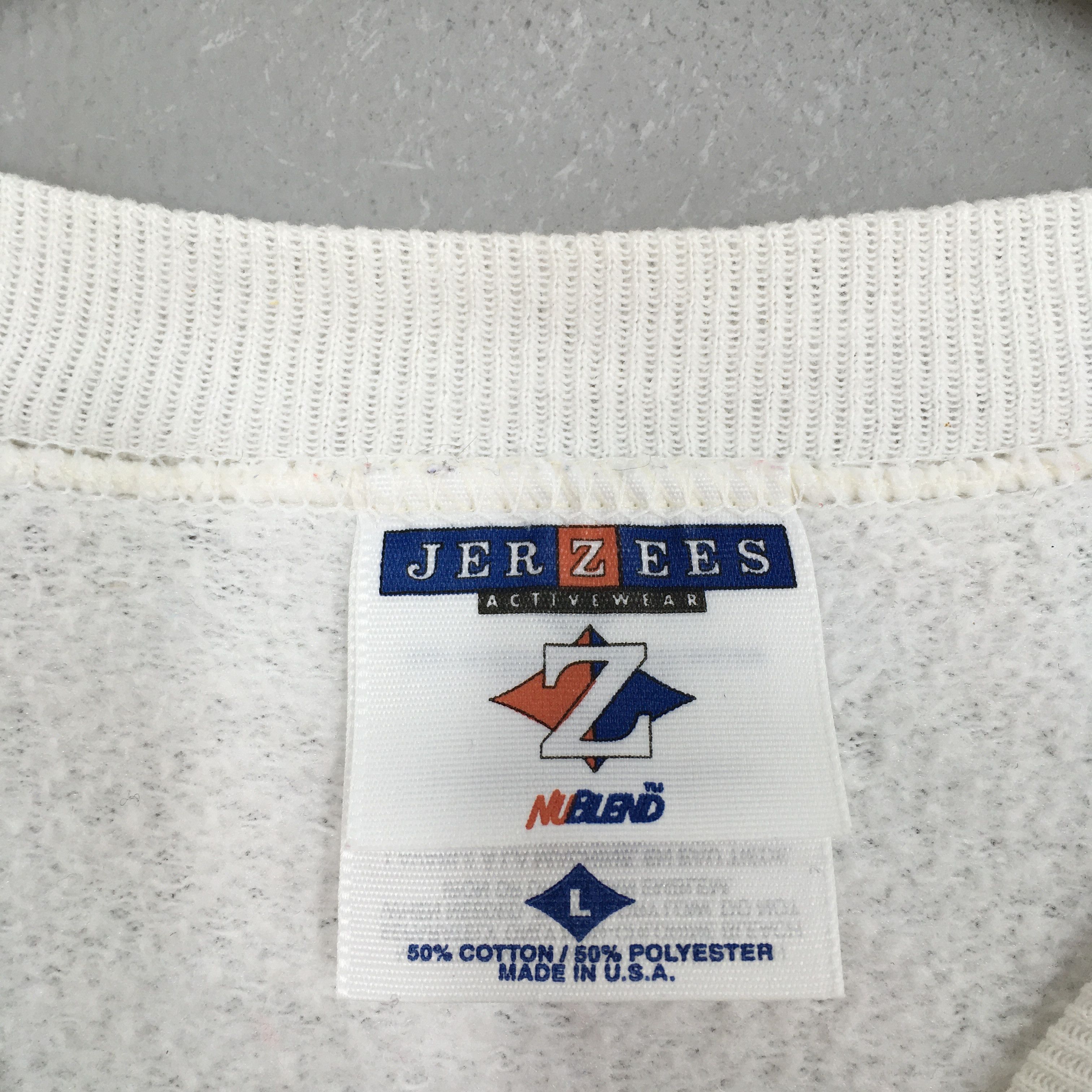 Habitat Vintage 90s Cat Lover Kitten Cute White Sweatshirt Large Size US L / EU 52-54 / 3 - 4 Thumbnail