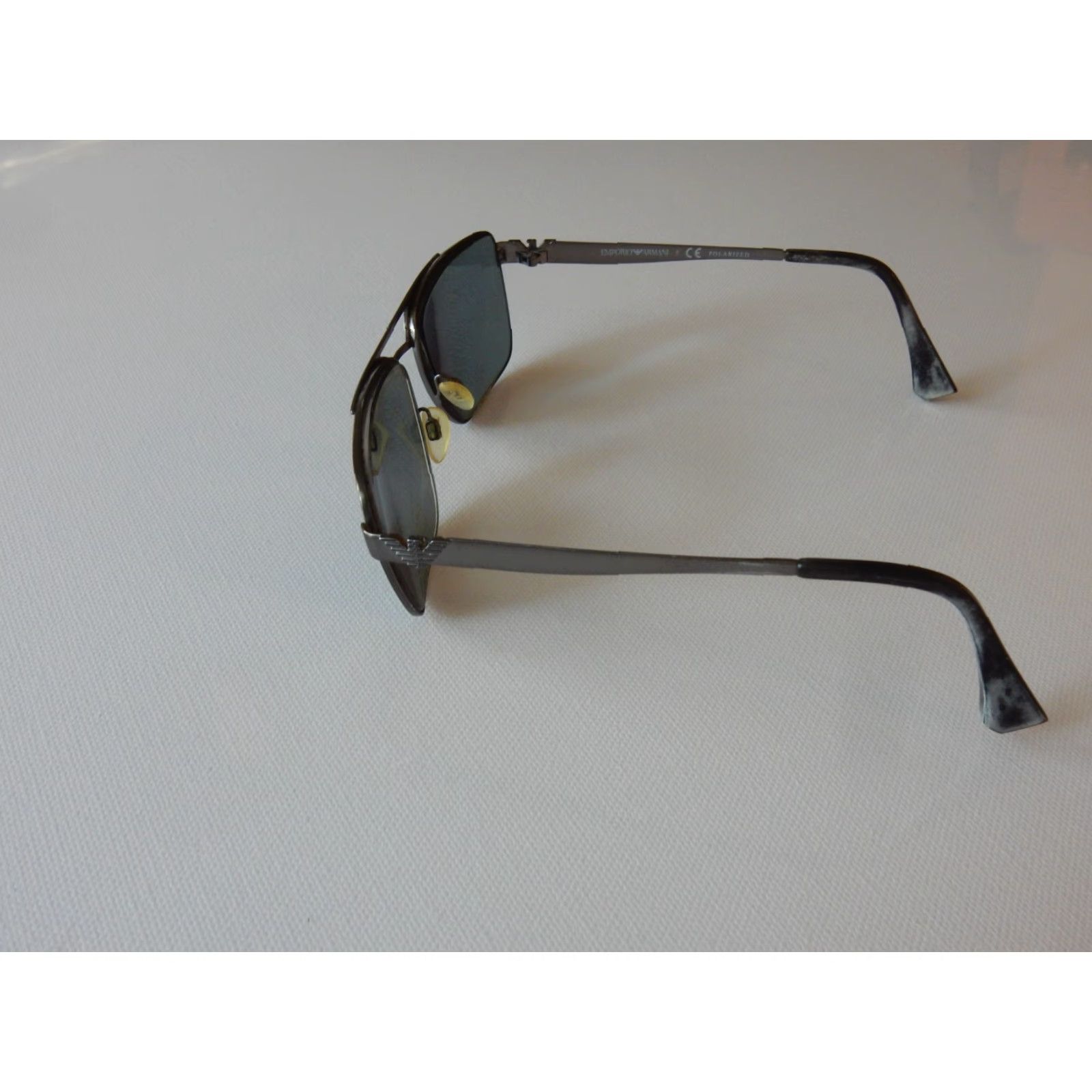 Emporio Armani Emporio Armani Sunglasses FRAMES ONLY 58[]16 140 2019 3003 *WORN EAR SOCKS* Size ONE SIZE - 3 Thumbnail