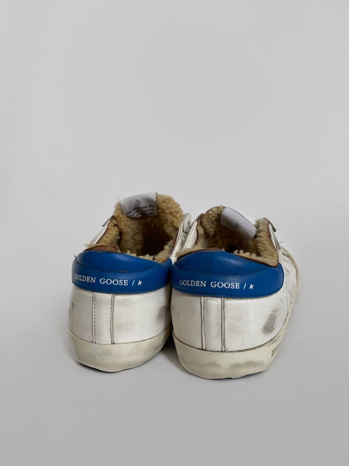 Golden Goose Golden Goose Super-Star leather/fur sneakers Size US 9 / EU 42 - 4 Thumbnail