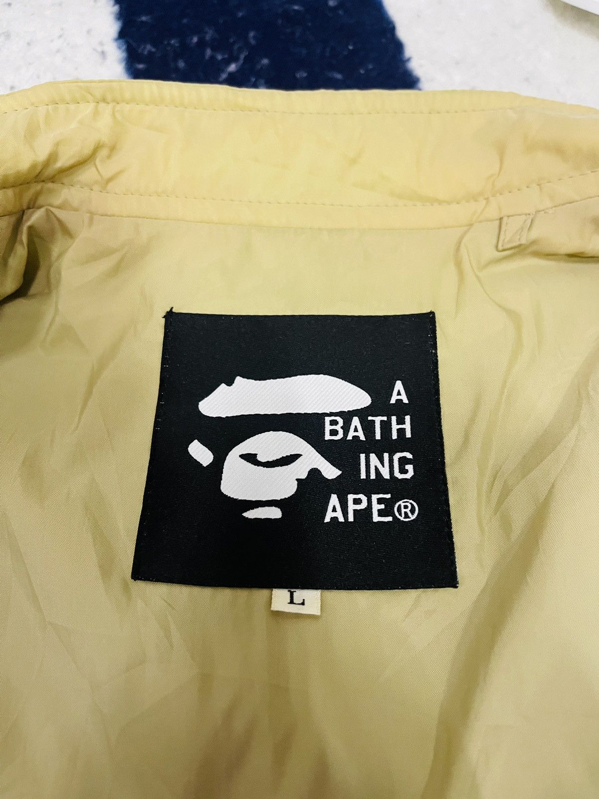 Bape A Bathing Ape Nylon Zipper Jacket (10) Size US L / EU 52-54 / 3 - 4 Thumbnail