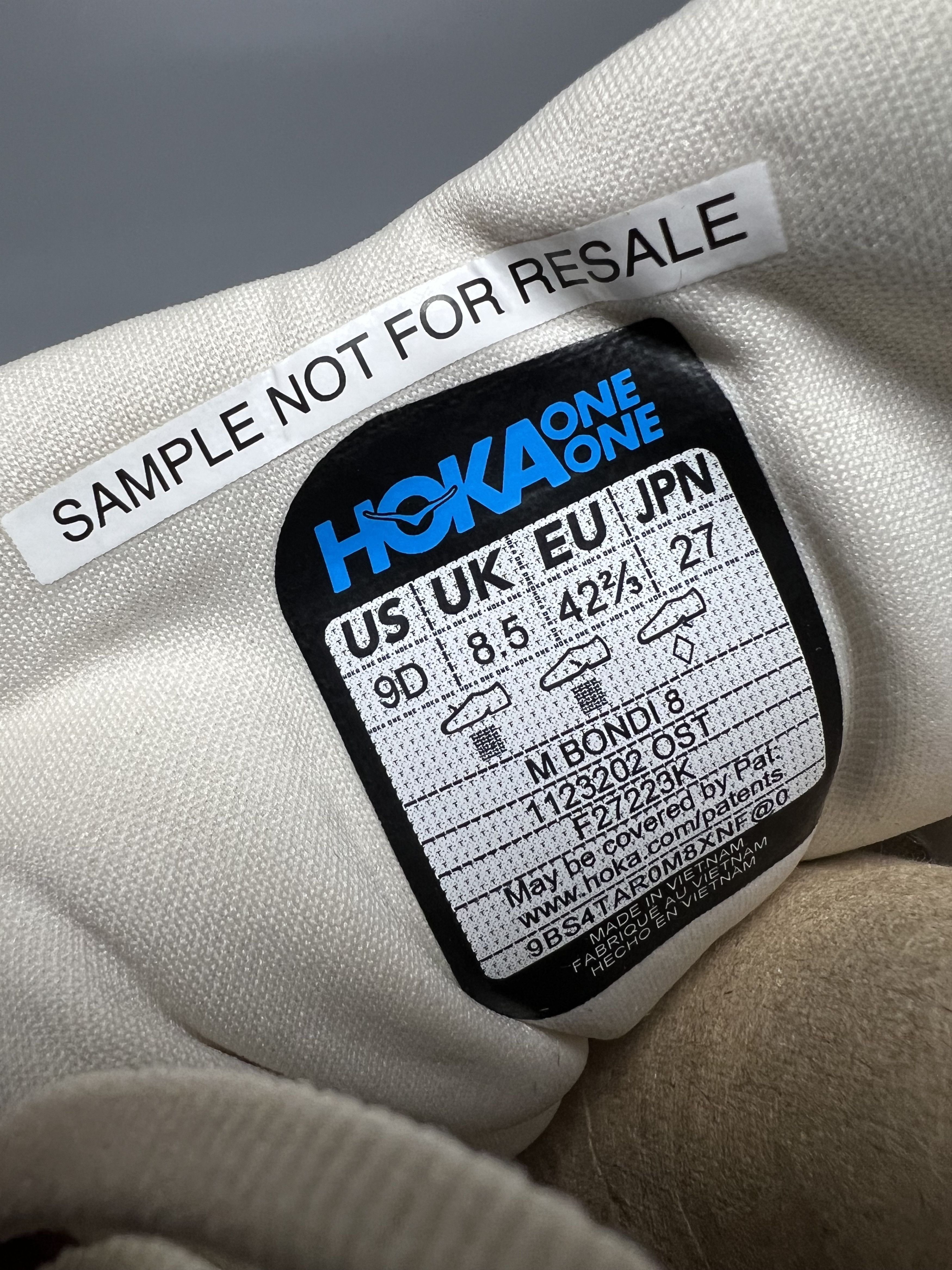 Hoka 9D Sample Hoka One One Bondi 8 Running Shoes Size US 9 / EU 42 - 18 Thumbnail