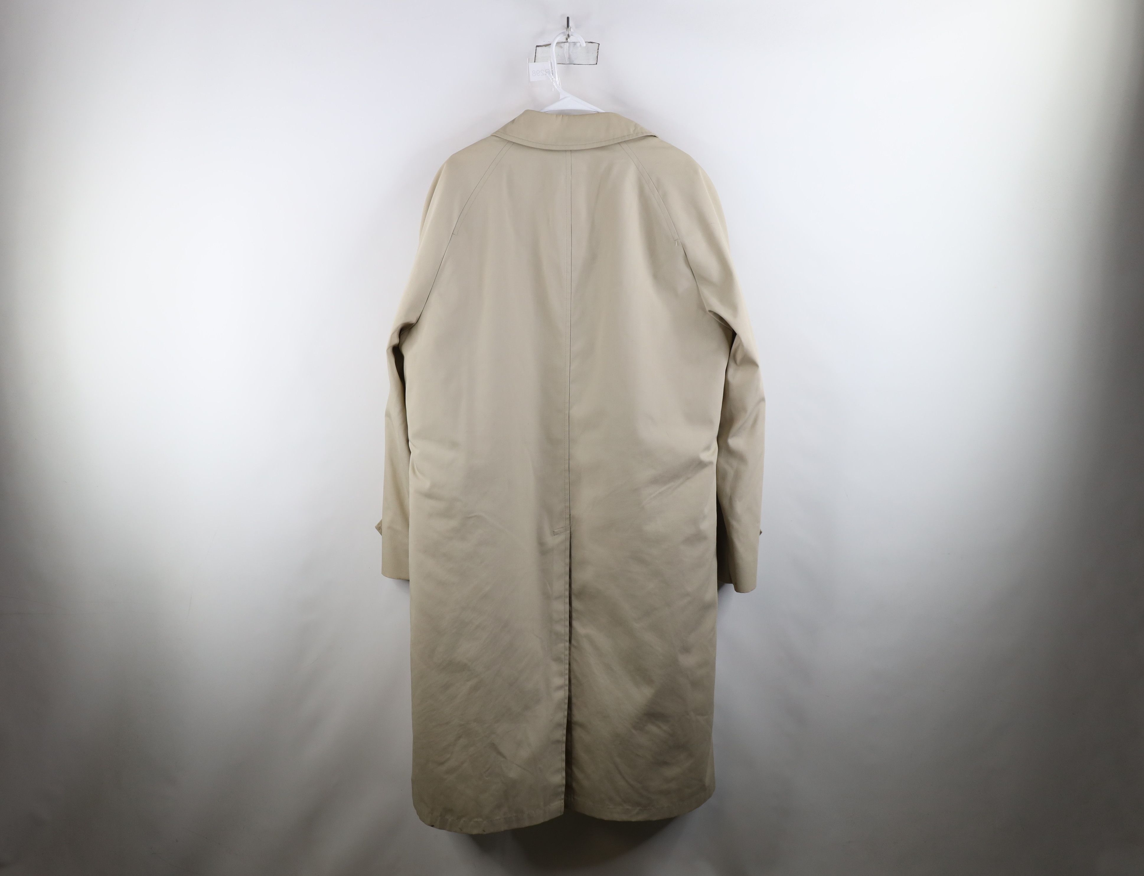 Vintage Vintage 70s Streetwear Button Trench Coat Rain Jacket USA Size US XL / EU 56 / 4 - 12 Thumbnail