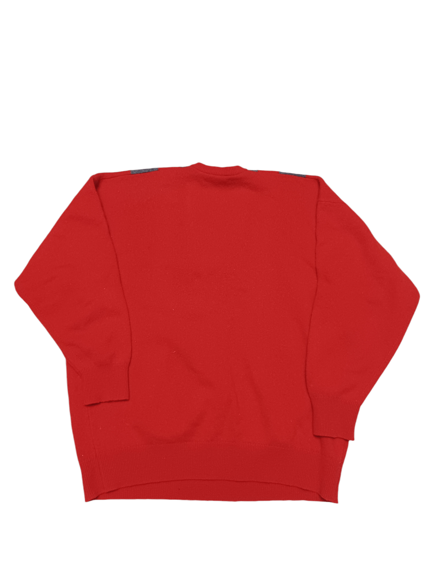 Other VINTAGE 90S 100% LAMBSWOOL MADE IN UK SWEATER V-NECK Size US M / EU 48-50 / 2 - 3 Thumbnail