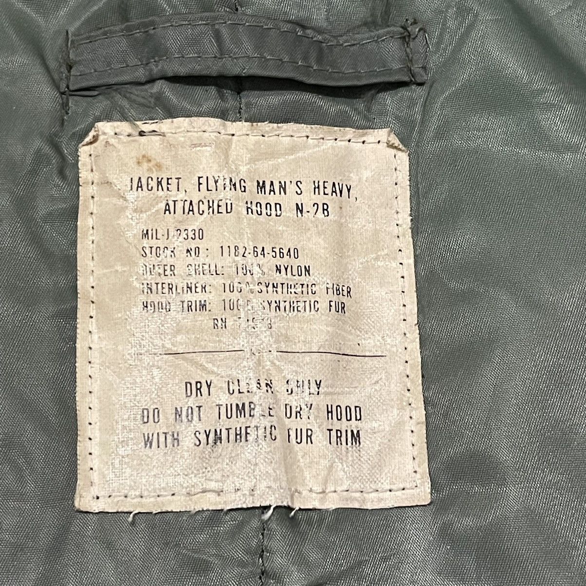 Vintage Vintage N2B Military Heavy Flying Jacket Size US M / EU 48-50 / 2 - 10 Thumbnail