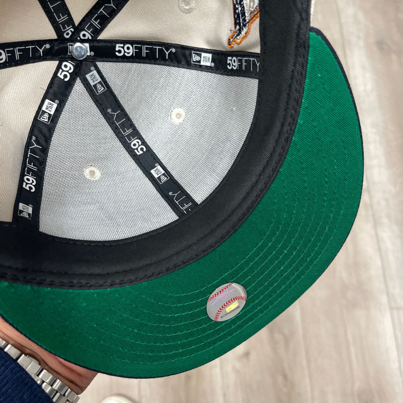 New Era New Era 59FIFTY Detroit Tigers fitted cap hat size 7 1/4 B10 Size ONE SIZE - 6 Thumbnail