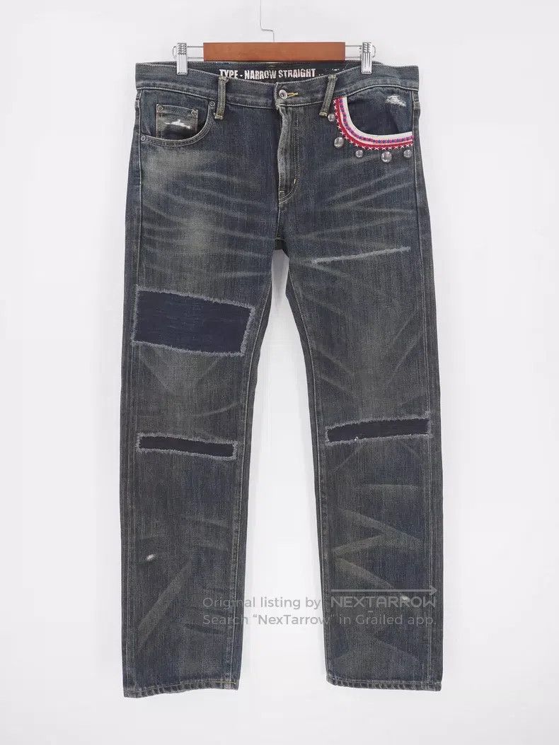 Neighborhood Neighborhood size L Blue Poison 2 Bull King Slim Fit L Siz Size US 27 - 3 Thumbnail