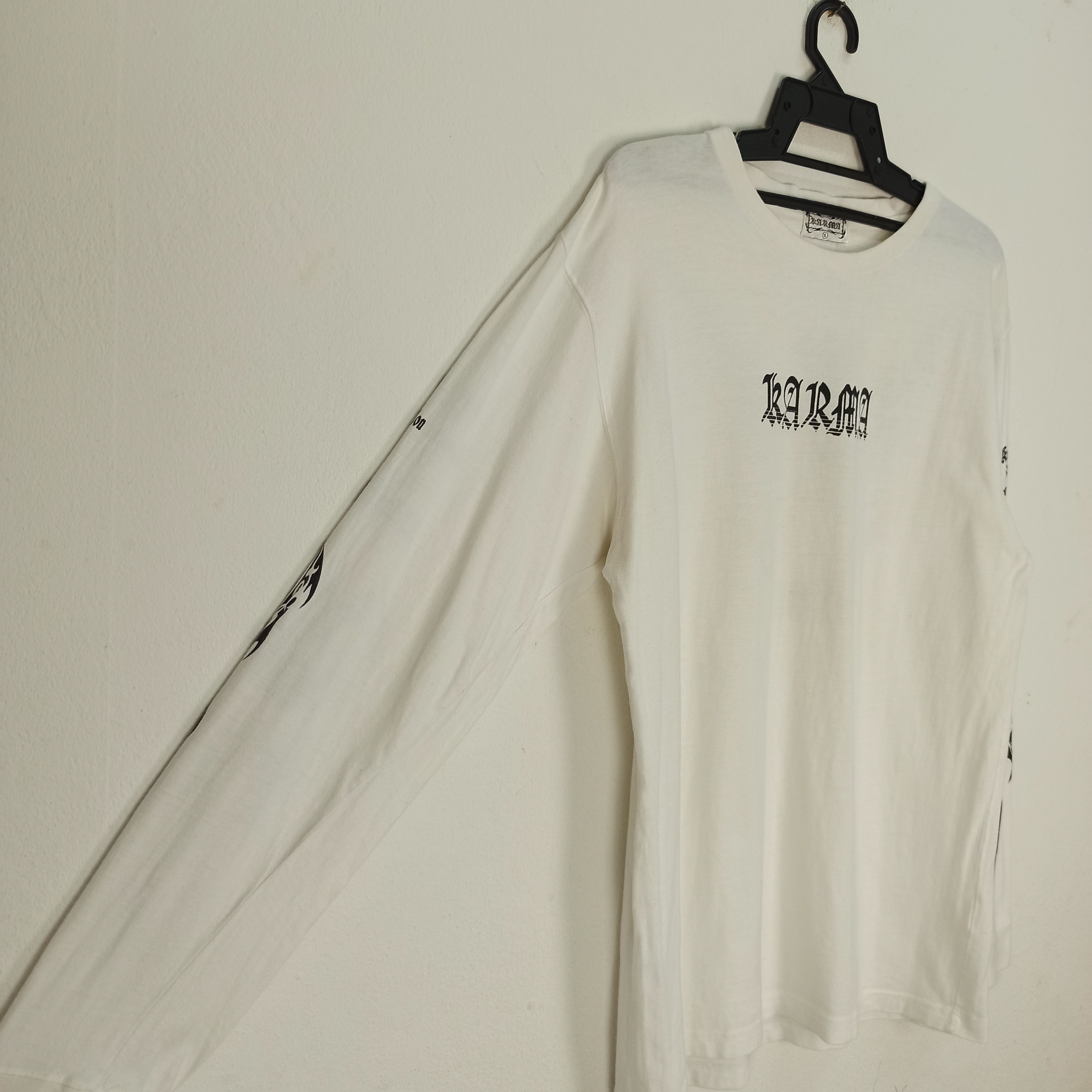 Hysteric Glamour Rare Poem Punk Karma knowledge recommendation my ass Tees Size US L / EU 52-54 / 3 - 3 Thumbnail