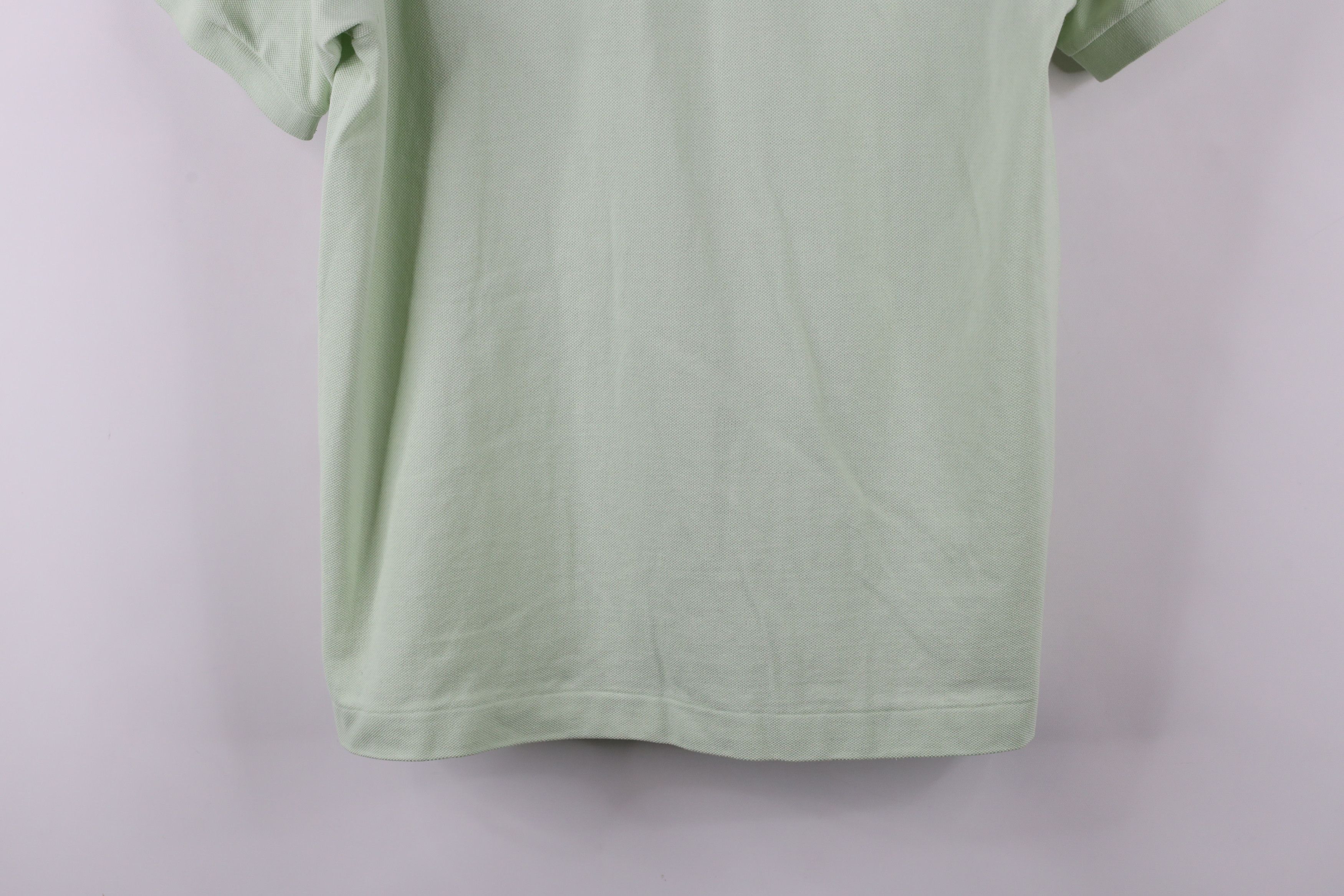 Lacoste × Vintage Lacoste Classic Fit Croc Logo Pique Cotton Polo Shirt Green Size US M / EU 48-50 / 2 - 3 Thumbnail