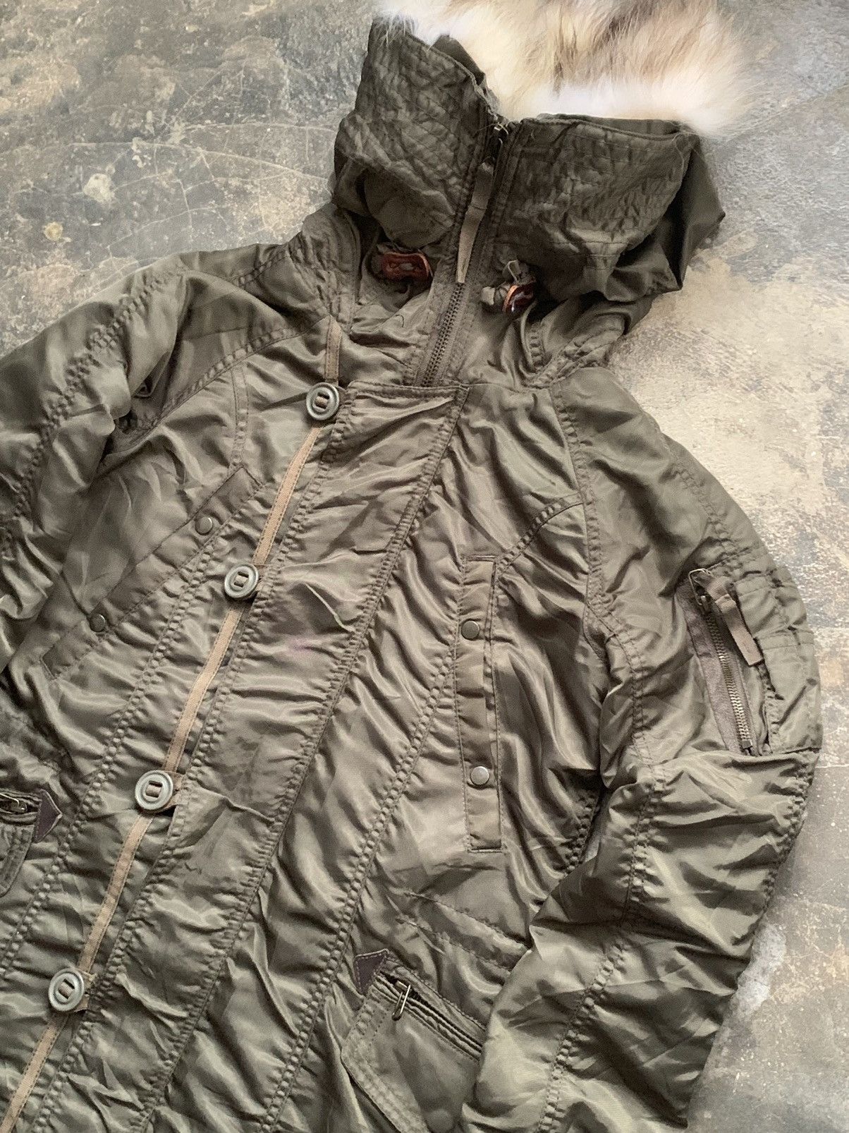 GOA G.O.A. furry parka winter jacket Size US XS / EU 42 / 0 - 10 Thumbnail