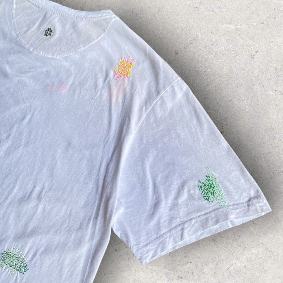 Dior SS19 Embroidered T Shirt Size US M / EU 48-50 / 2 - 8 Thumbnail