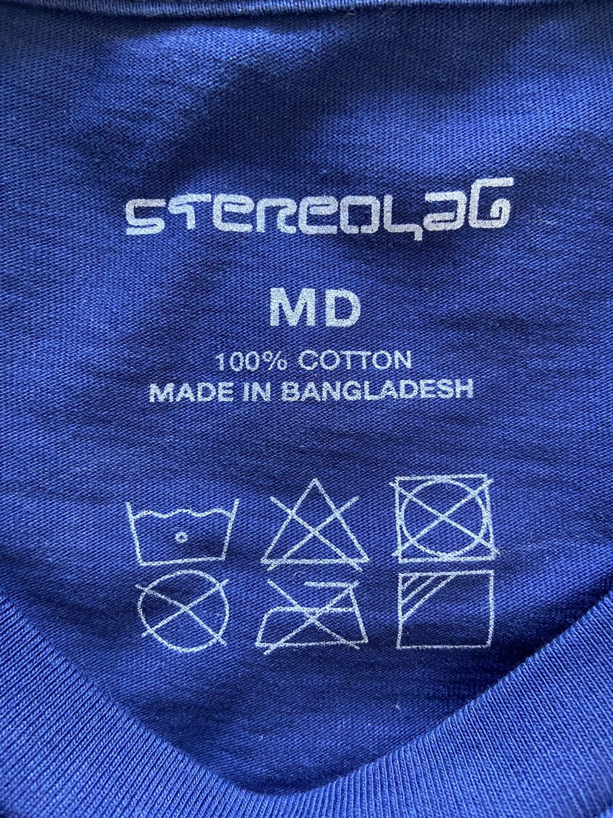 Other Stereolab Concert Merch Navy T Shirt 2025 Size US M / EU 48-50 / 2 - 4 Thumbnail