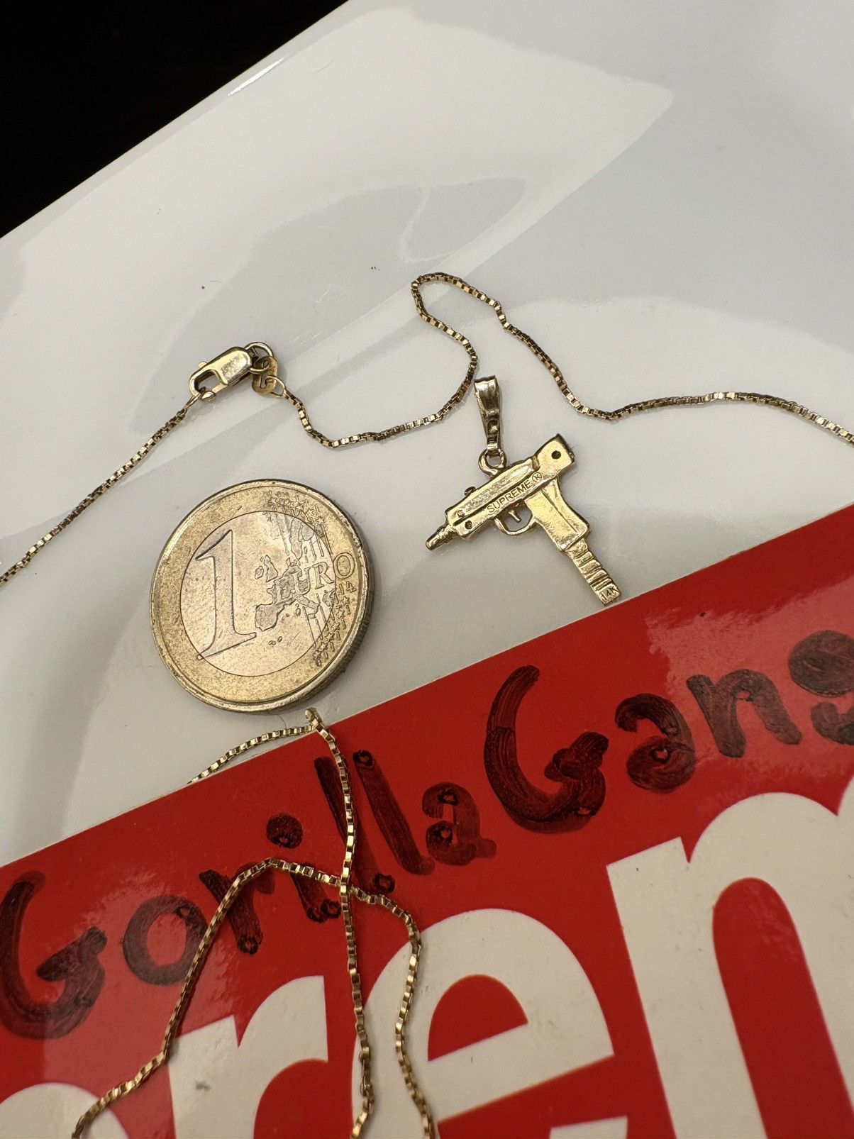 Supreme SUPREME 14K UZI CHAIN Size ONE SIZE - 3 Thumbnail