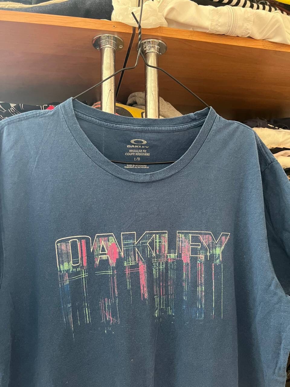 Oakley × Vintage Vintage Oakley Software T-Shirt 2000s Big Logo Gorpcore Size US L / EU 52-54 / 3 - 7 Thumbnail
