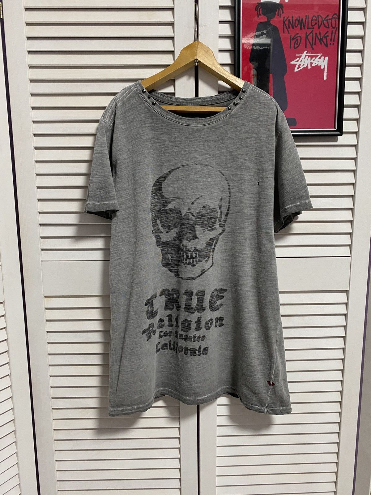 True Religion Vintage T-Shirt True Religion Skull Hysteric Y2K Avant Garde Size US M / EU 48-50 / 2 - 1 Thumbnail