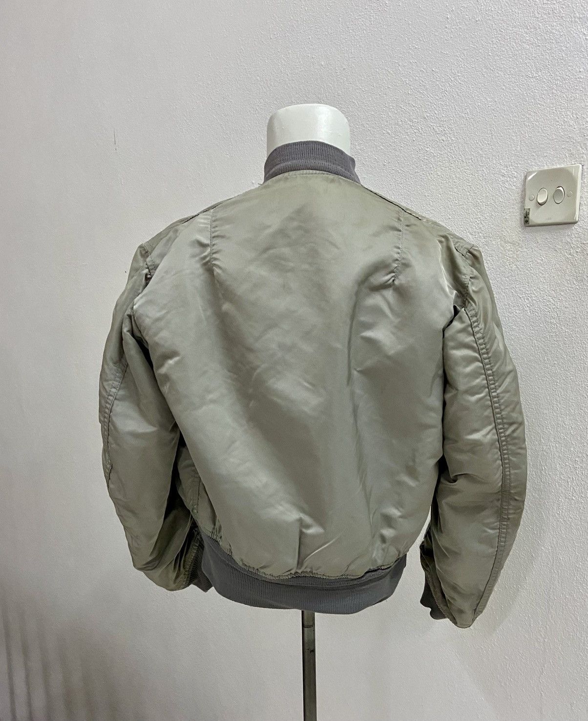 Alpha Industries × Vintage VINTAGE ALPHA INDUSTRIES USA BOMBER JACKET Size US M / EU 48-50 / 2 - 4 Thumbnail